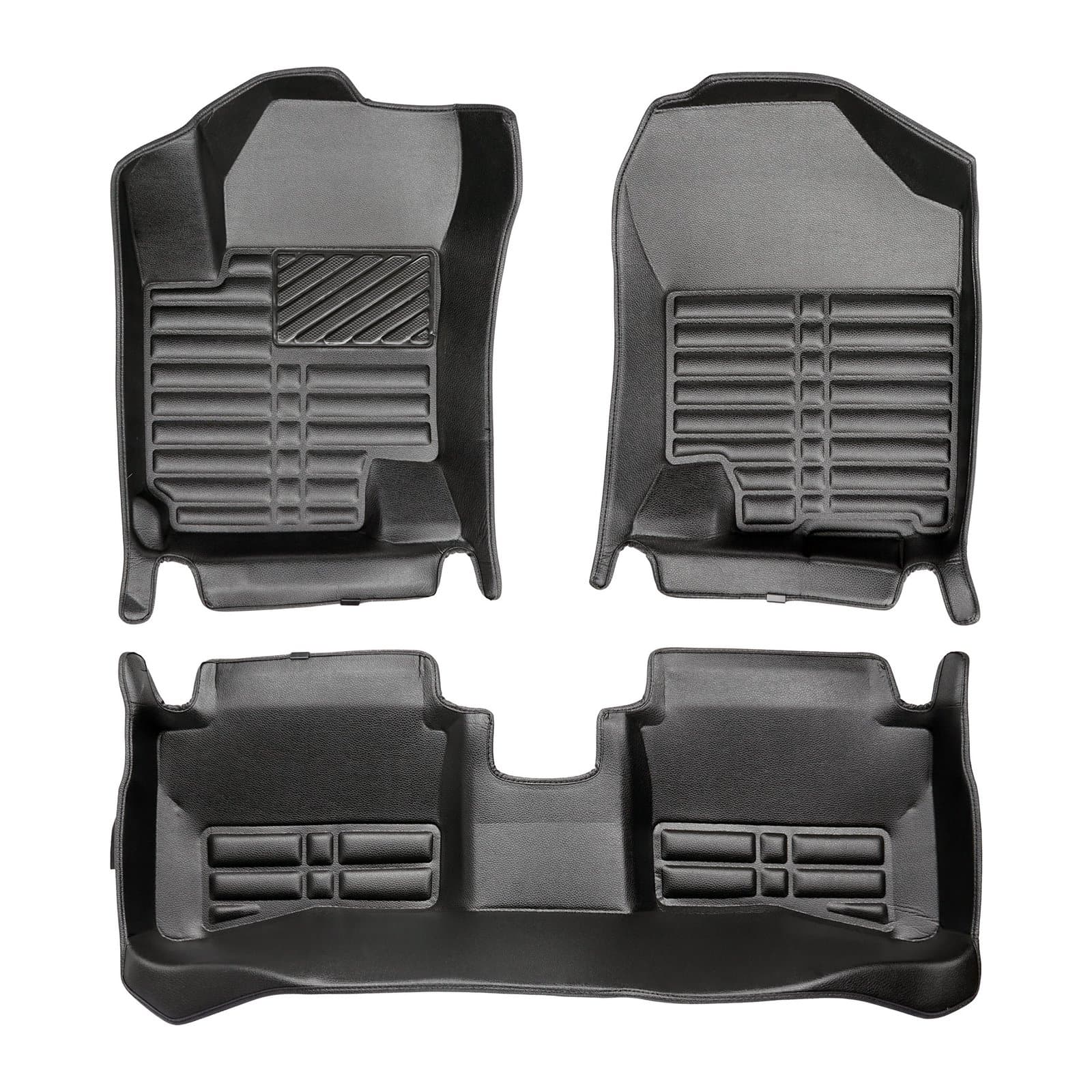 5D Premium Auto Fussmatten TPE Set passend für Hyundai i20 (2.Gen) Baujahr 2014-2019
