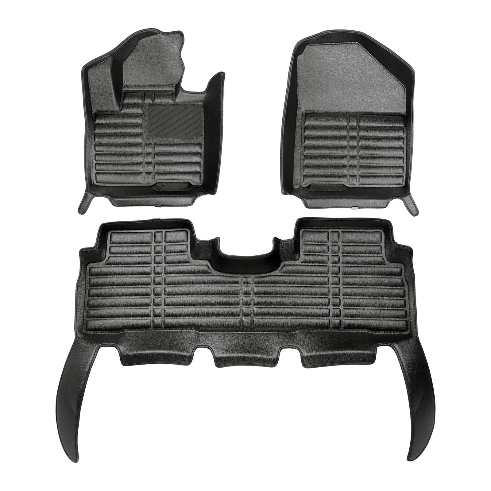 5D Premium Auto Fussmatten TPE Set passend für Kia Sorento (3.Gen) Baujahr 2014-2020