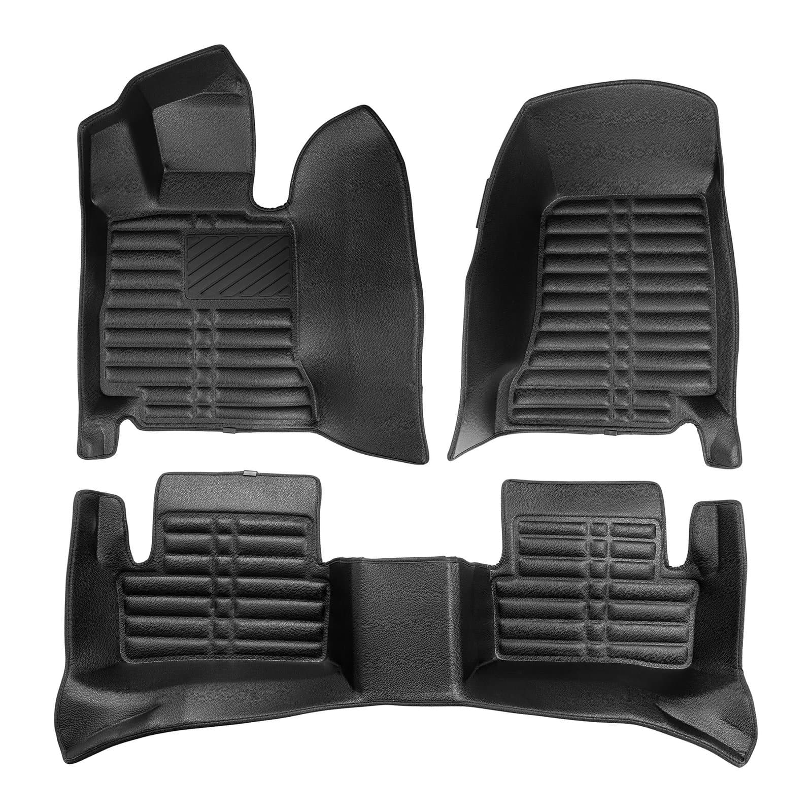 5D Premium Auto Fussmatten TPE Set passend für Mercedes E Klasse (W213/S213) Baujahr 2016-2023