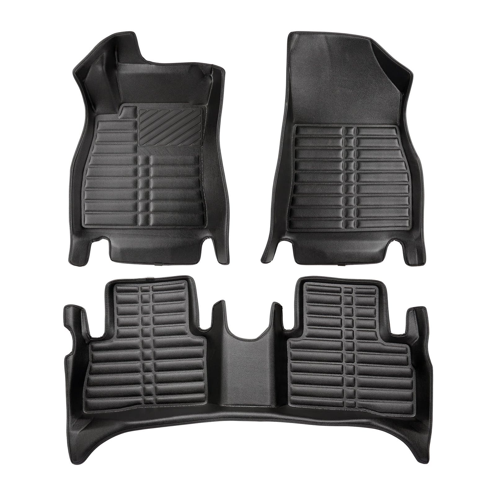 5D Premium Auto Fussmatten TPE Set passend für Nissan Juke (1.Gen) Baujahr 2010-2018