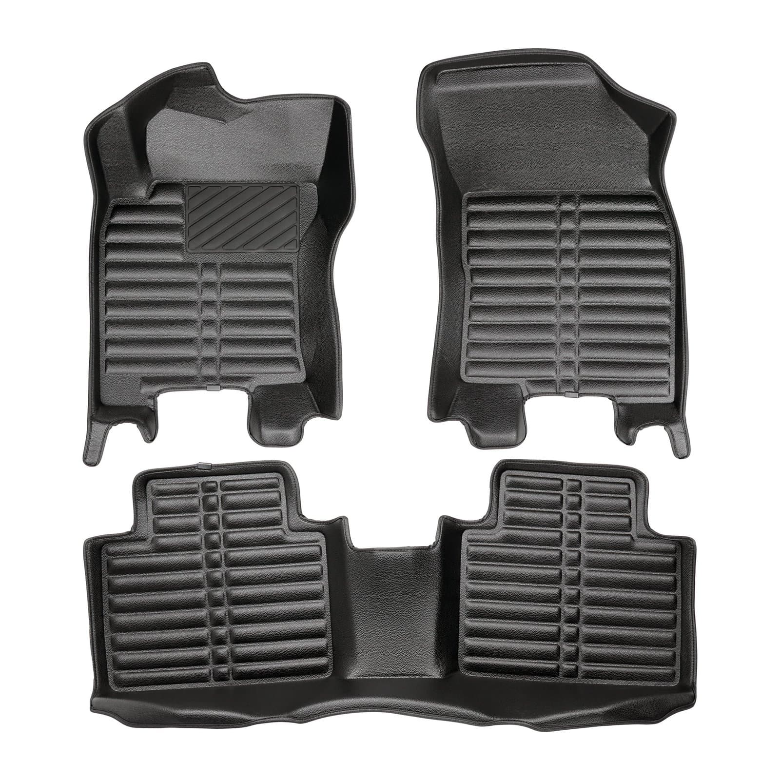 5D Premium Auto Fussmatten TPE Set passend für Nissan X-Trail (3.Gen) Baujahr 2014-2021
