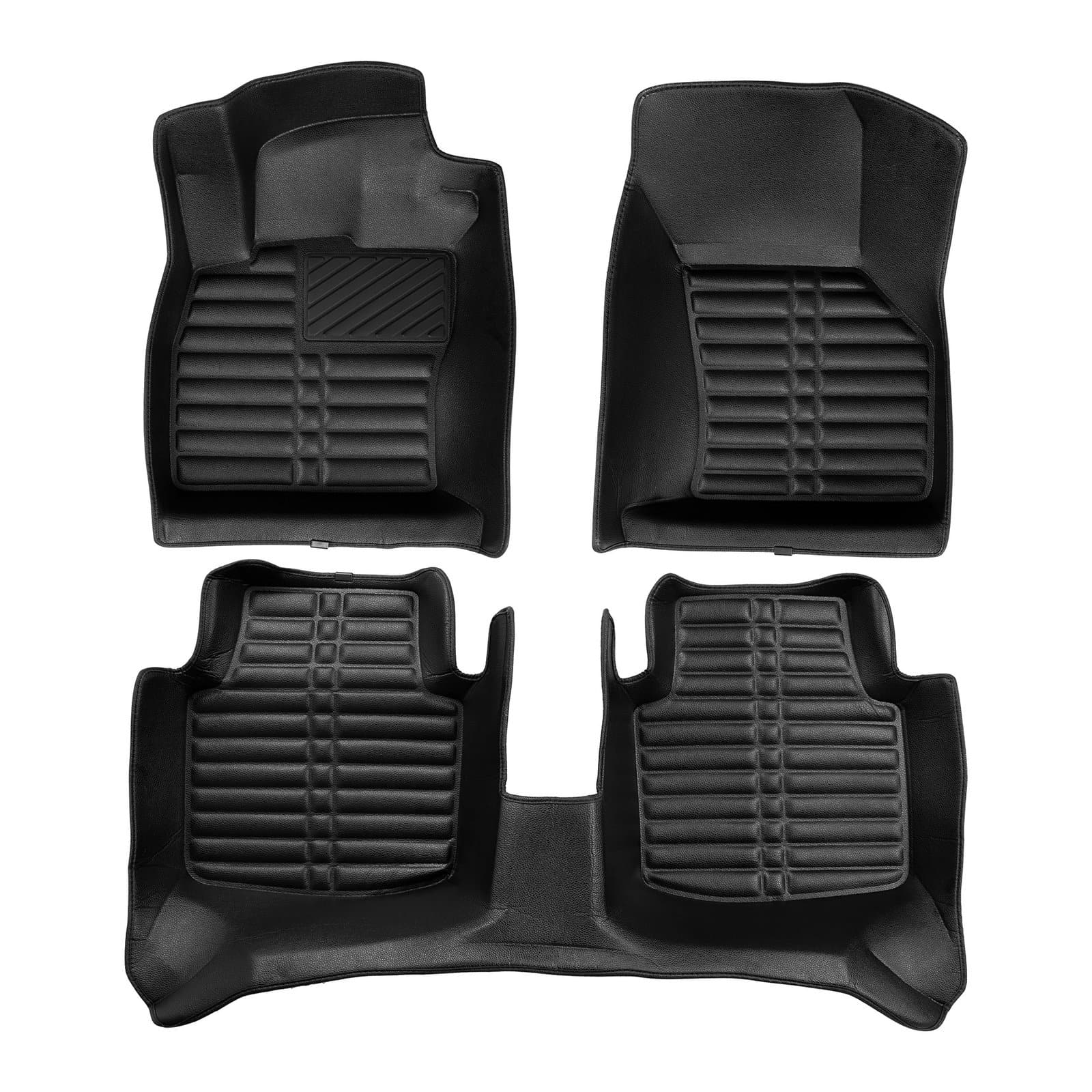 5D Premium Auto Fussmatten TPE Set passend für VW Passat (B7) Baujahr 2010-2015