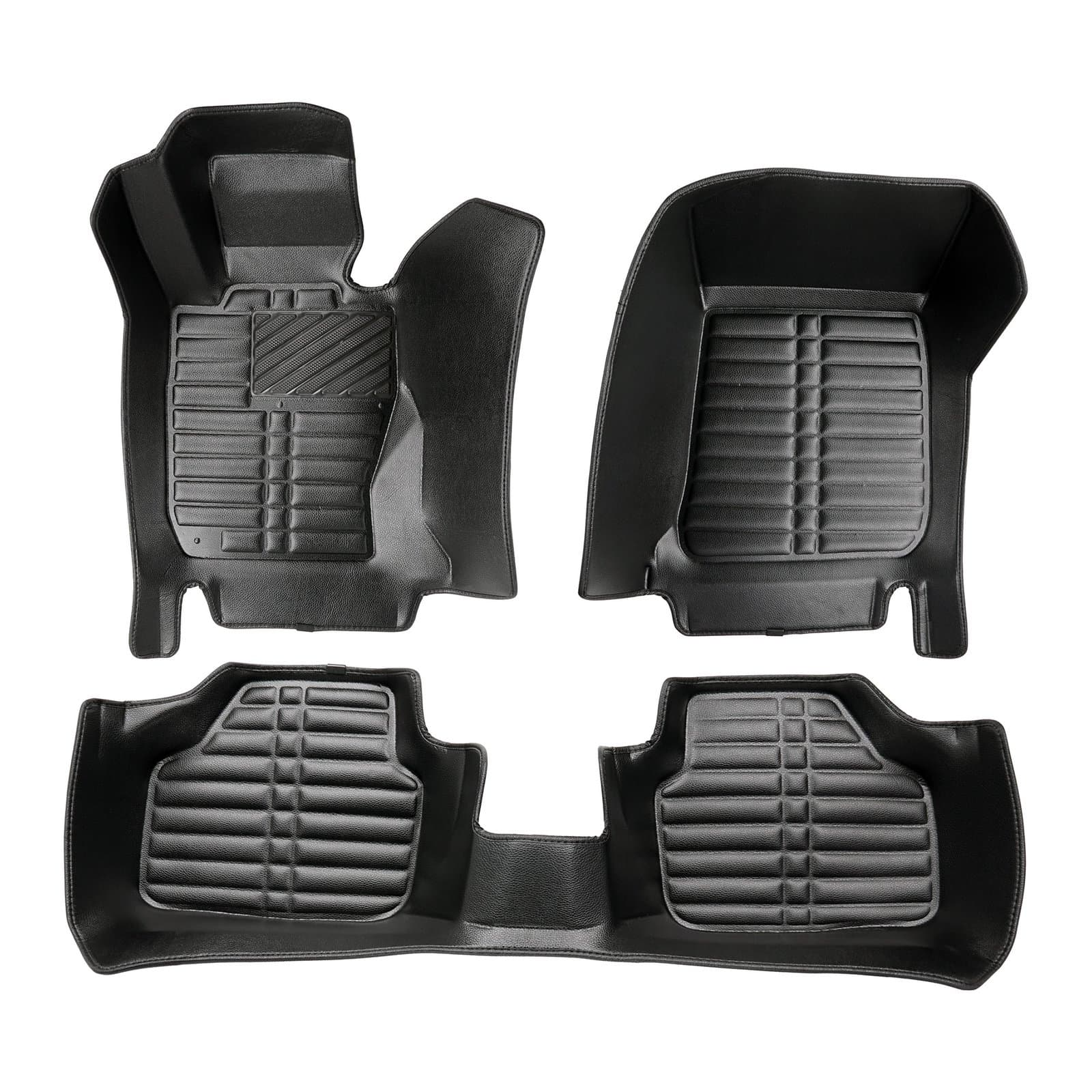 5D Premium Auto Fussmatten TPE Set passend für BMW X1 (E84) Baujahr 2009-2015