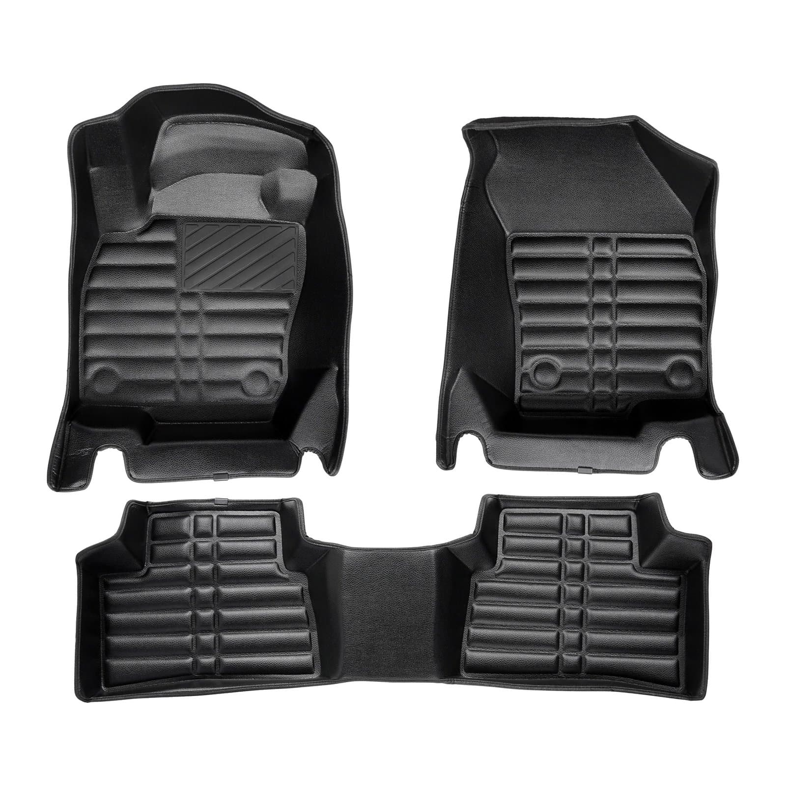 5D Premium Auto Fussmatten TPE Set passend für Mitsubishi Outlander (3.Gen) Baujahr 2012-2021