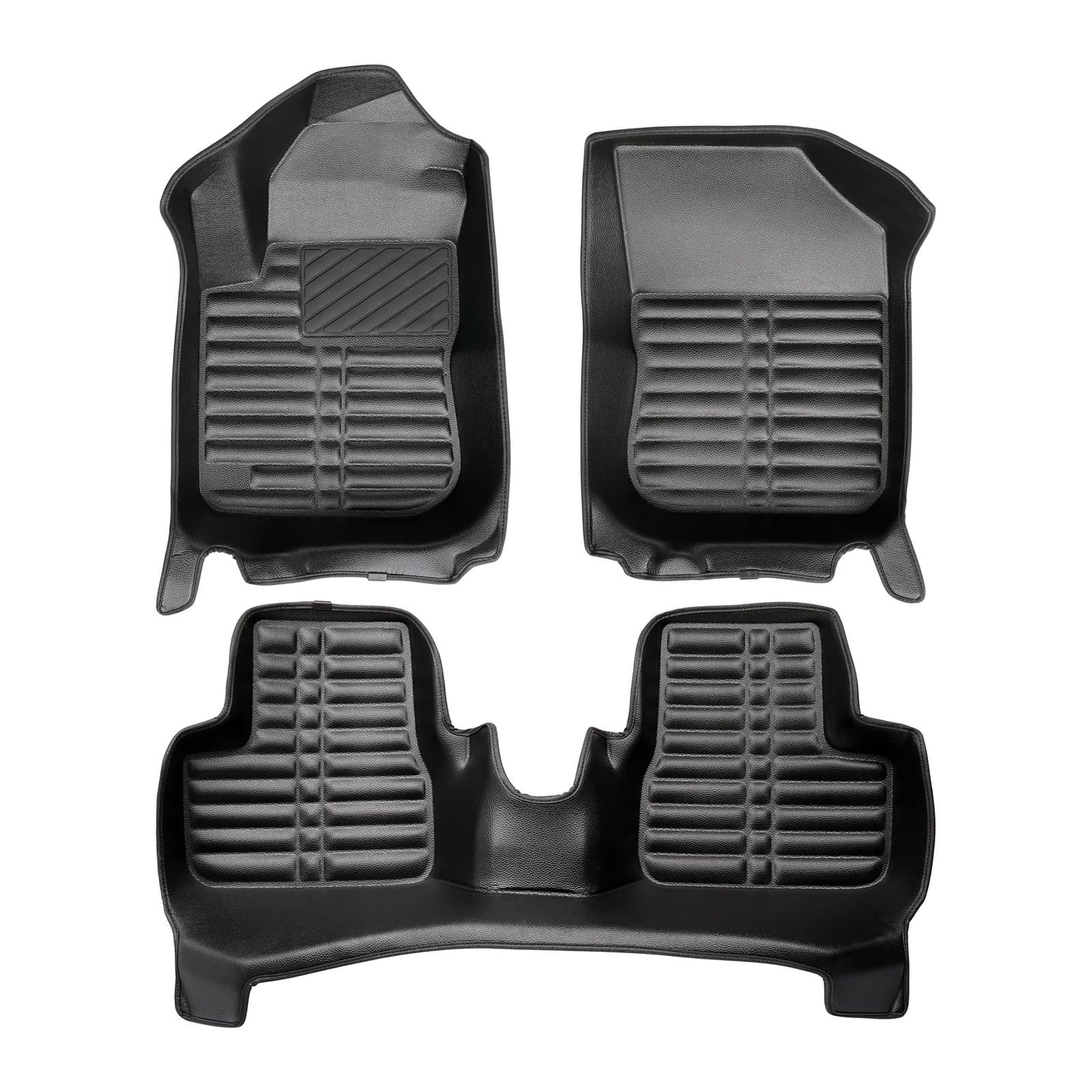 5D Premium Auto Fussmatten TPE Set passend für Peugeot 2008 (1.Gen) Baujahr 2013-2019