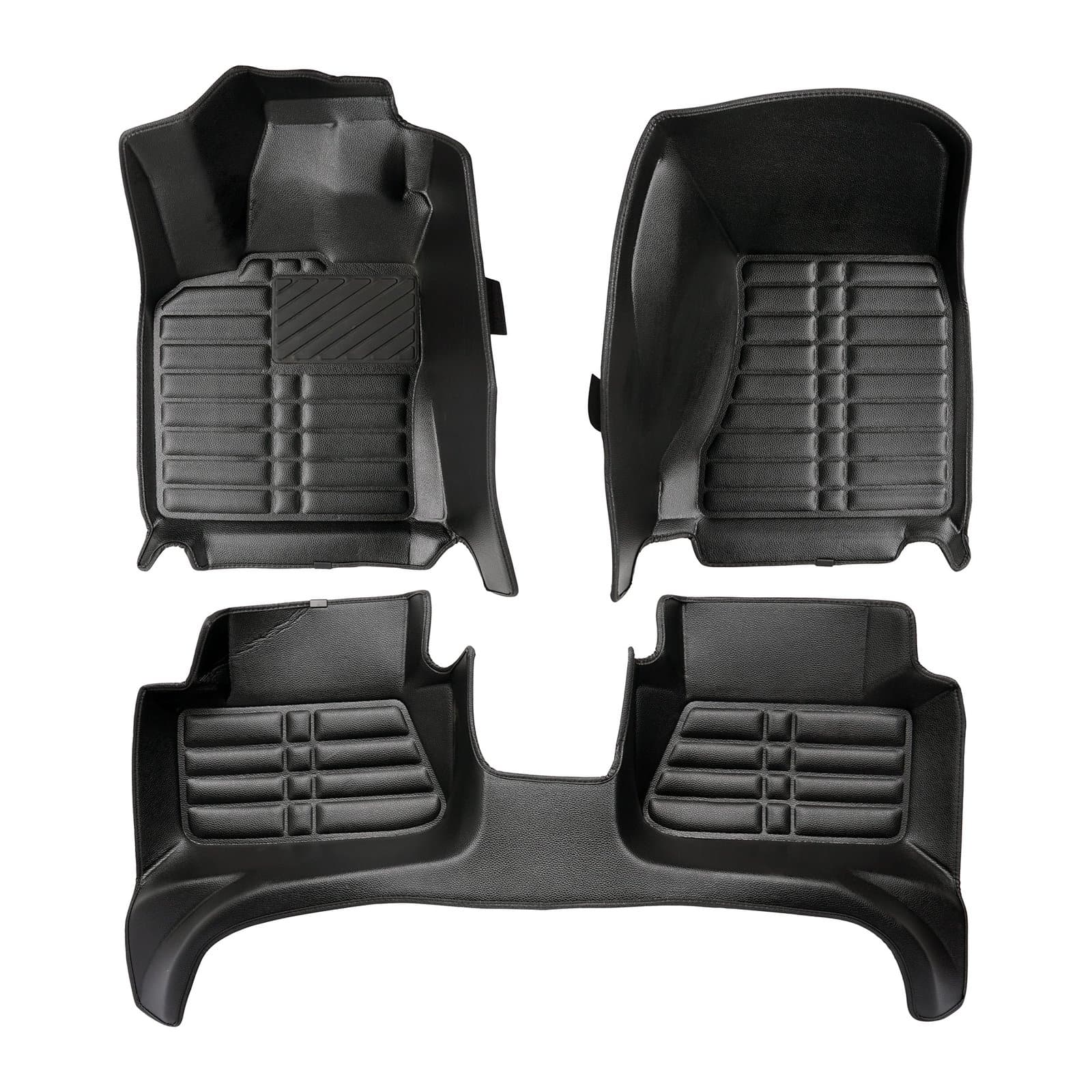5D Premium Auto Fussmatten TPE Set passend für Porsche Macan (1.Gen) Baujahr 2014-2024