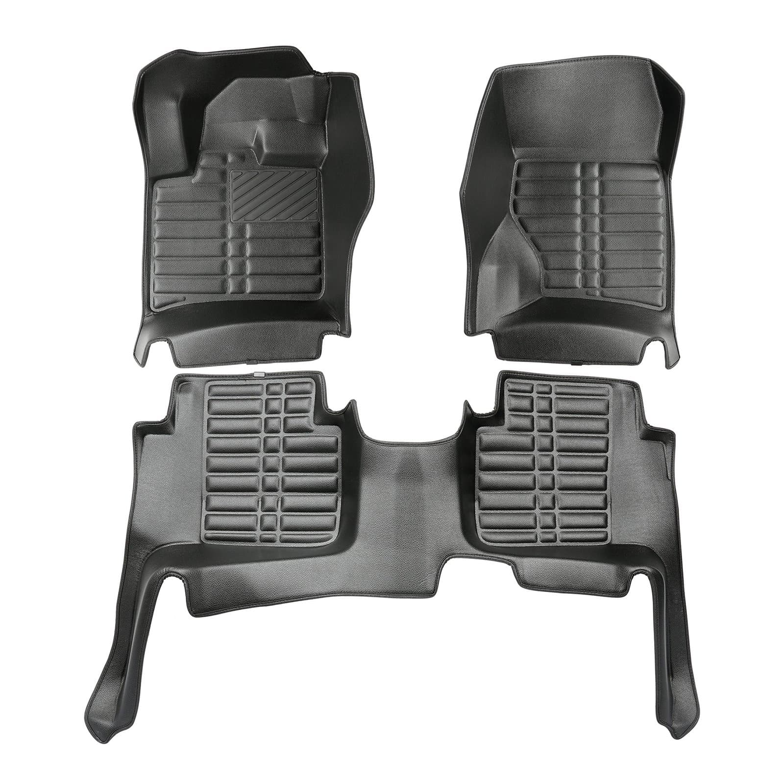5D Premium Auto Fussmatten TPE Set passend für Audi Q7 (4L) Baujahr 2005-2015