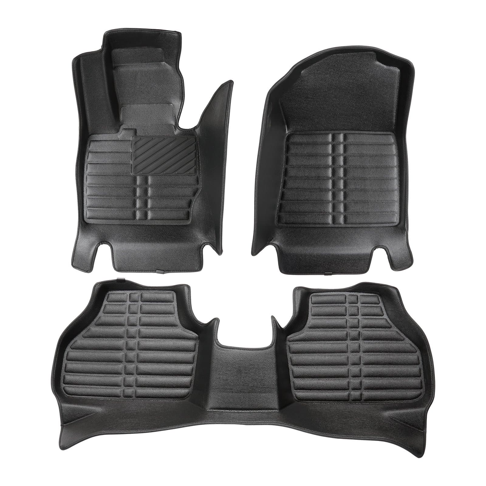 5D Premium Auto Fussmatten TPE Set passend für BMW X3 (F25) Baujahr 2010-2017