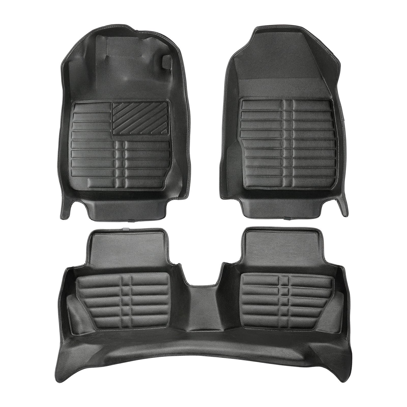 5D Premium Auto Fussmatten TPE Set passend für Ford Fiesta (7. Gen) Baujahr 2008-2017