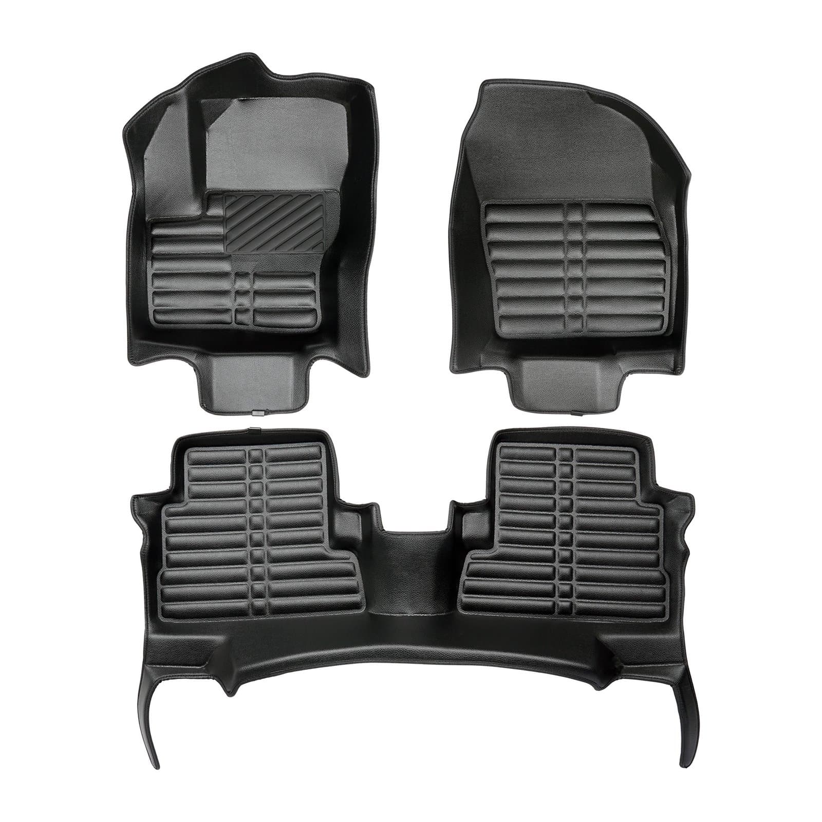 5D Premium Auto Fussmatten TPE Set passend für Ford Kuga (2.Gen) Baujahr 2012-2019