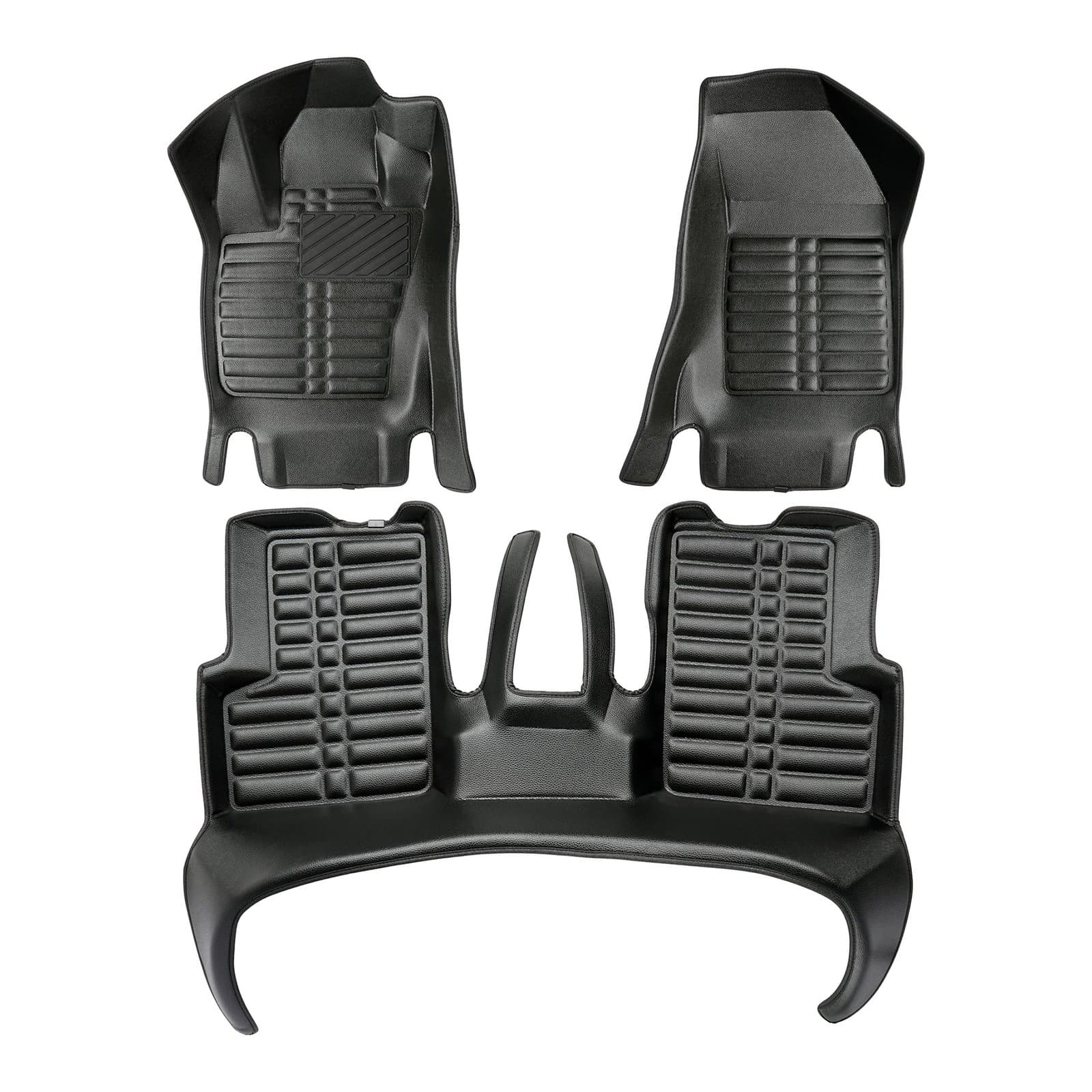 5D Premium Auto Fussmatten TPE Set passend für Jeep Renegade Baujahr ab 2014