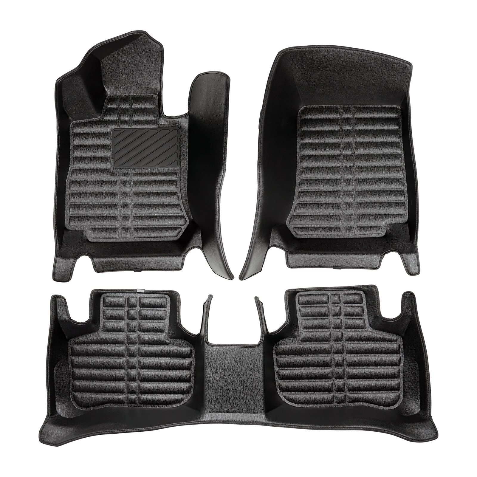 5D Premium Auto Fussmatten TPE Set passend für Mercedes GLC / EQC (X 253) Baujahr 2015-2022