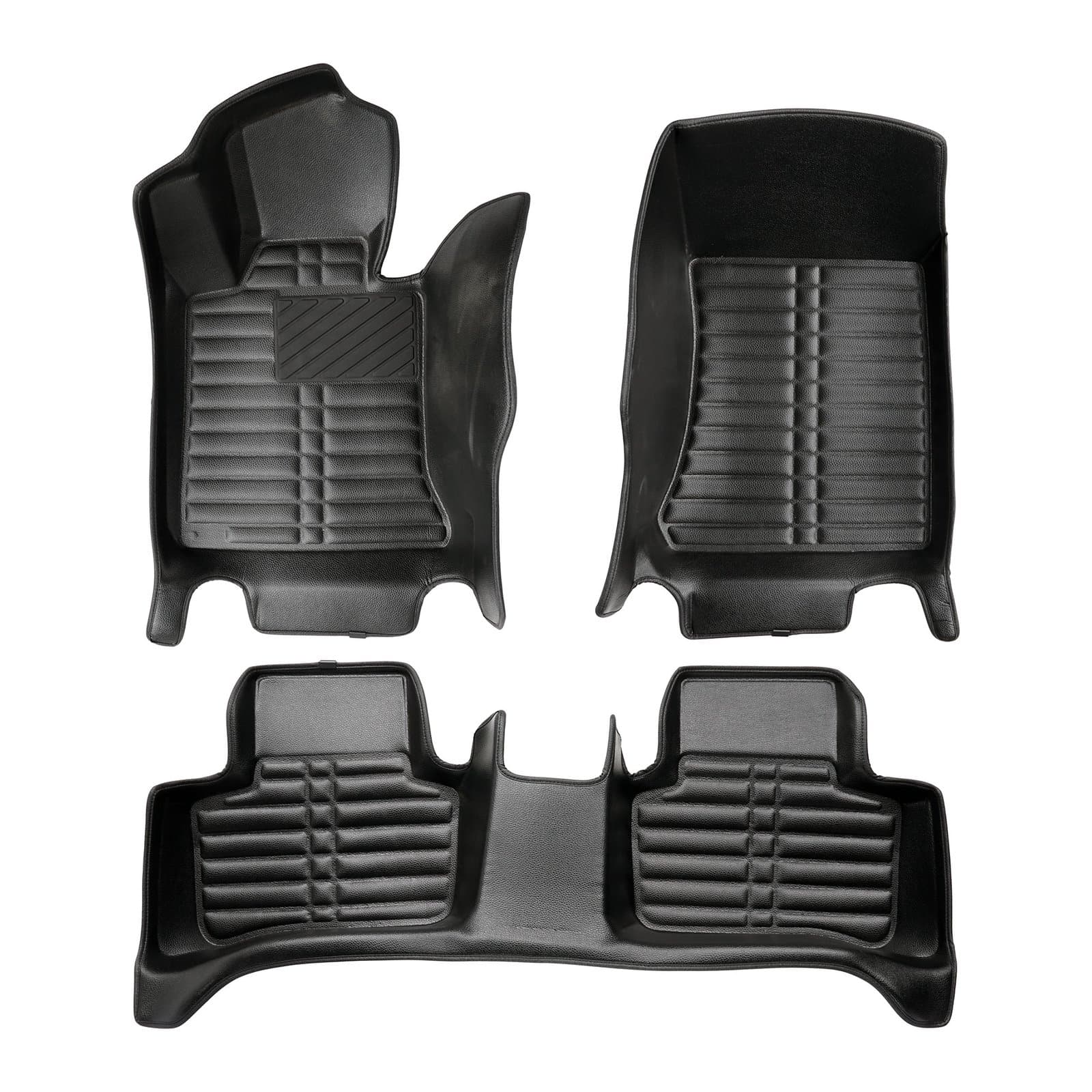 5D Premium Auto Fussmatten TPE Set passend für Mercedes GLK (X204) Baujahr 2008-2015
