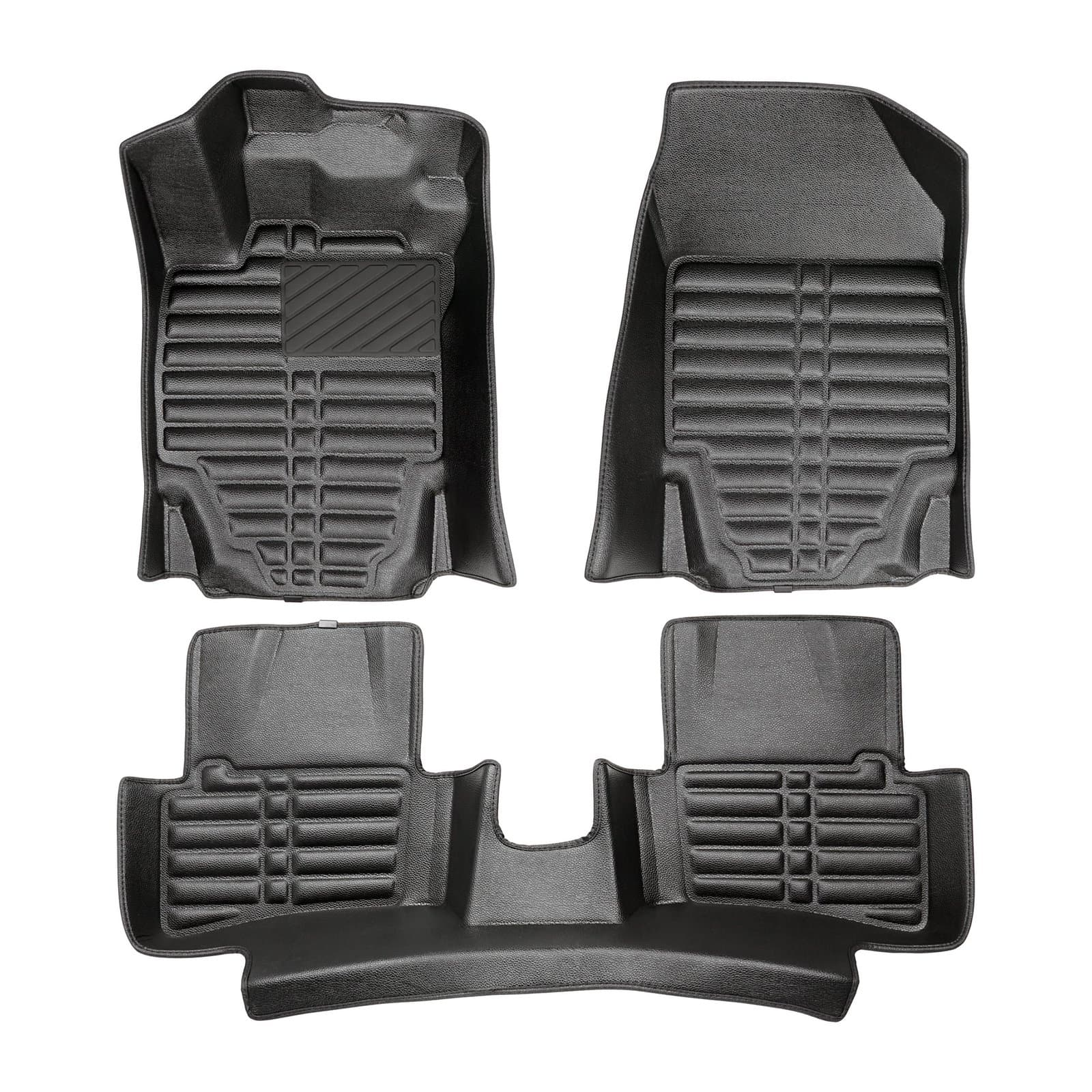 5D Premium Auto Fussmatten TPE Set passend für Renault Captur (1.Gen) Baujahr 2013-2019