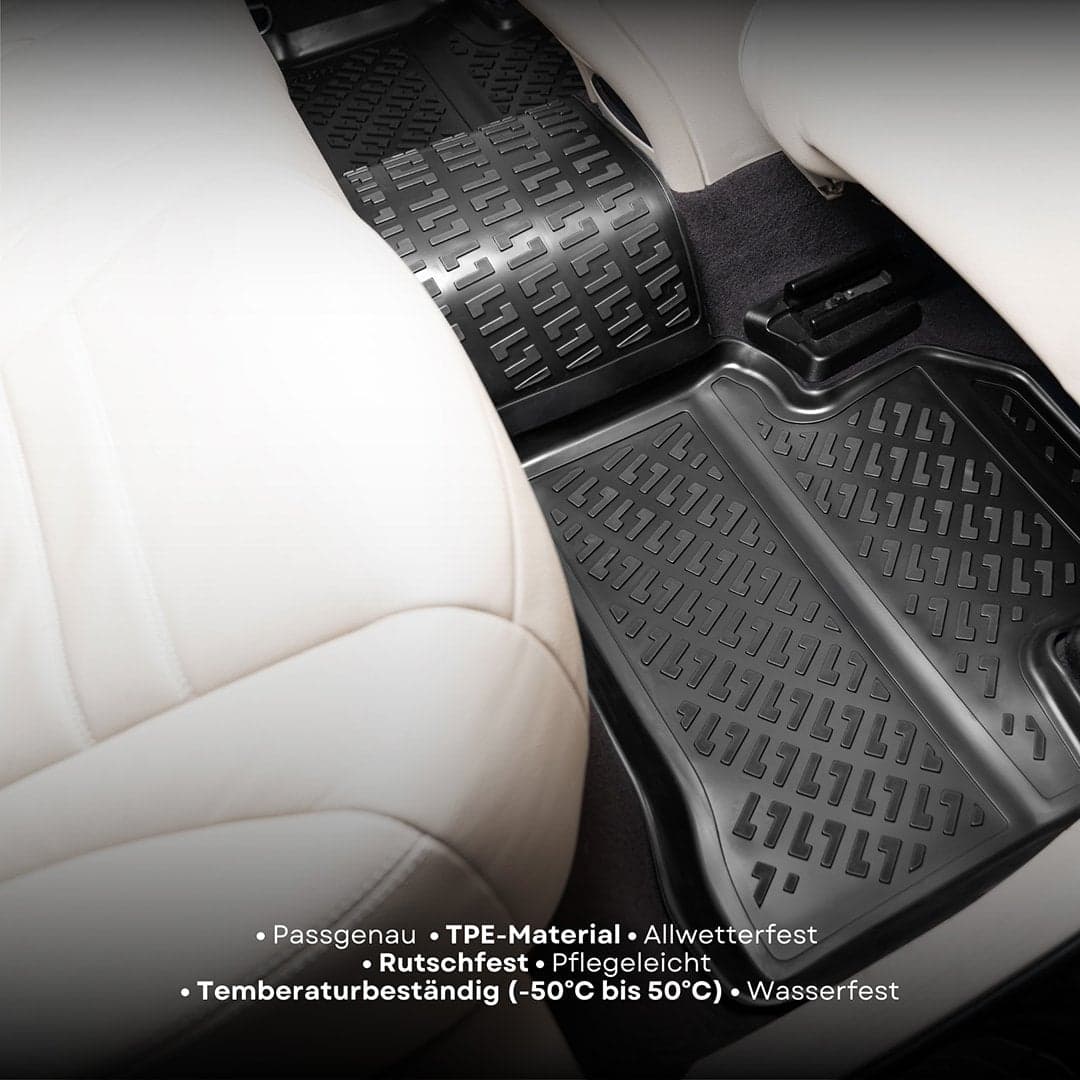 3D Fussmatten passend für Audi A3 Baujahr 2012-2020