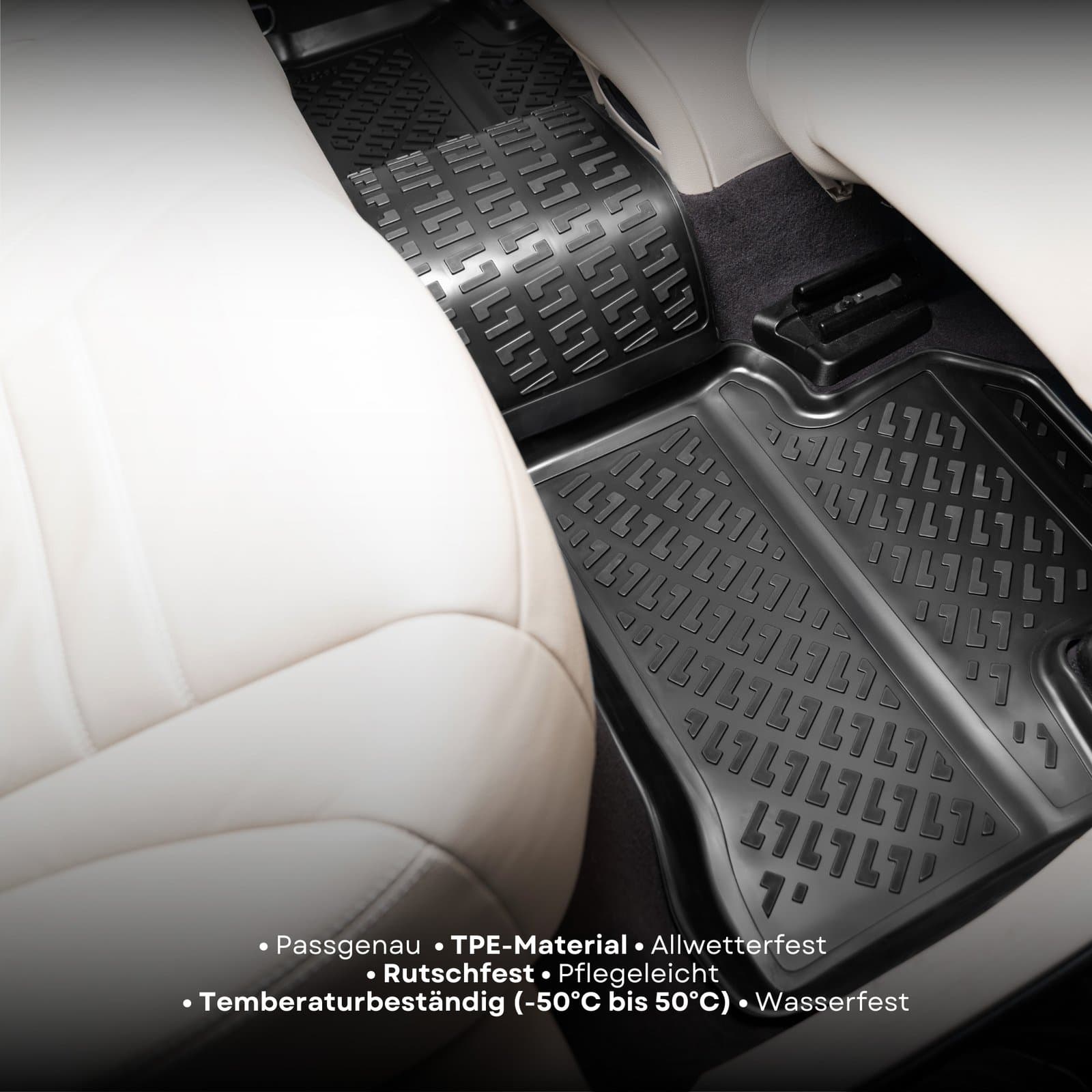 3D Auto Fussmatten Set passend für Mitsubishi ASX Baujahr ab 2010