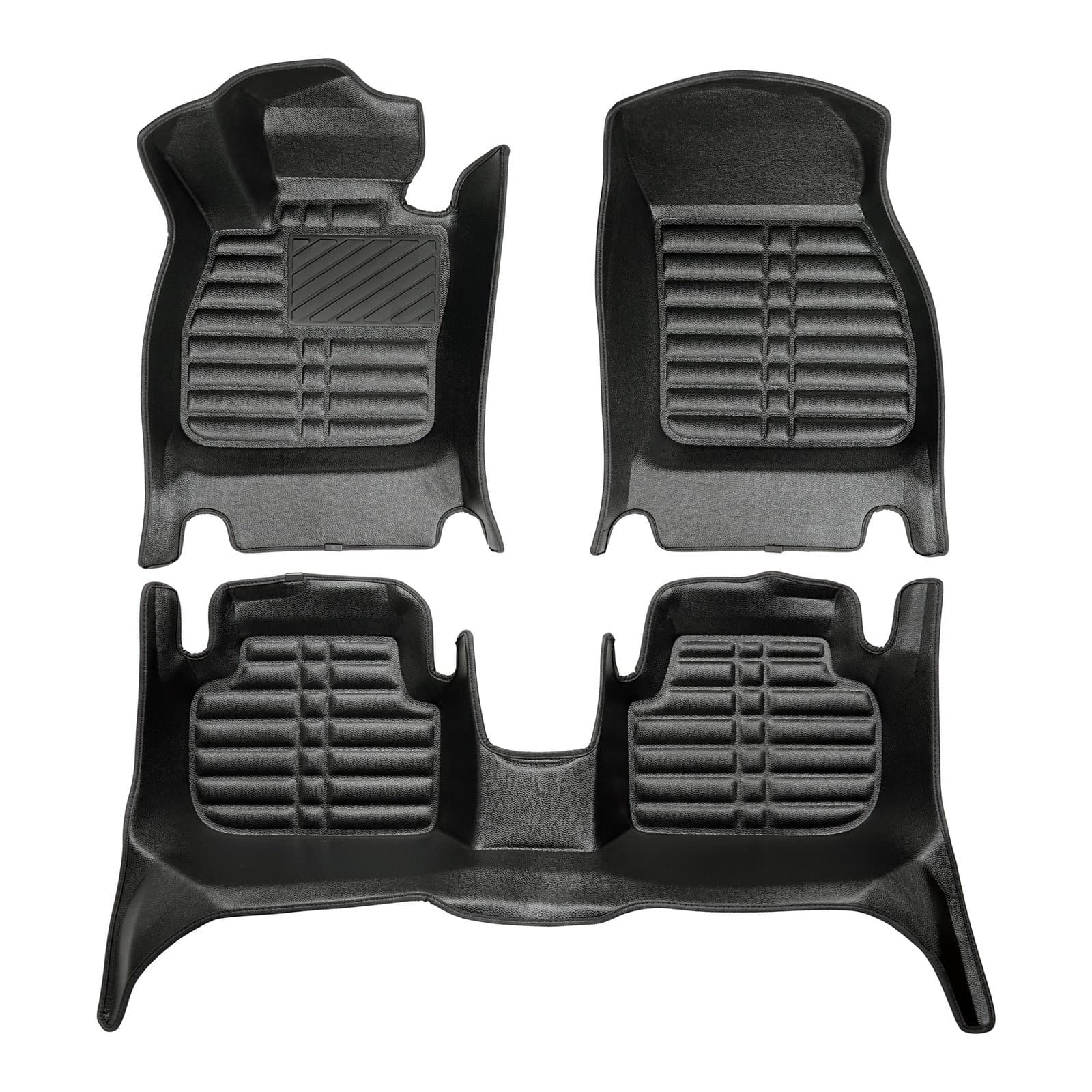 5D Premium Auto Fussmatten TPE Set passend für BMW 1 (F20) Baujahr 2011-2019