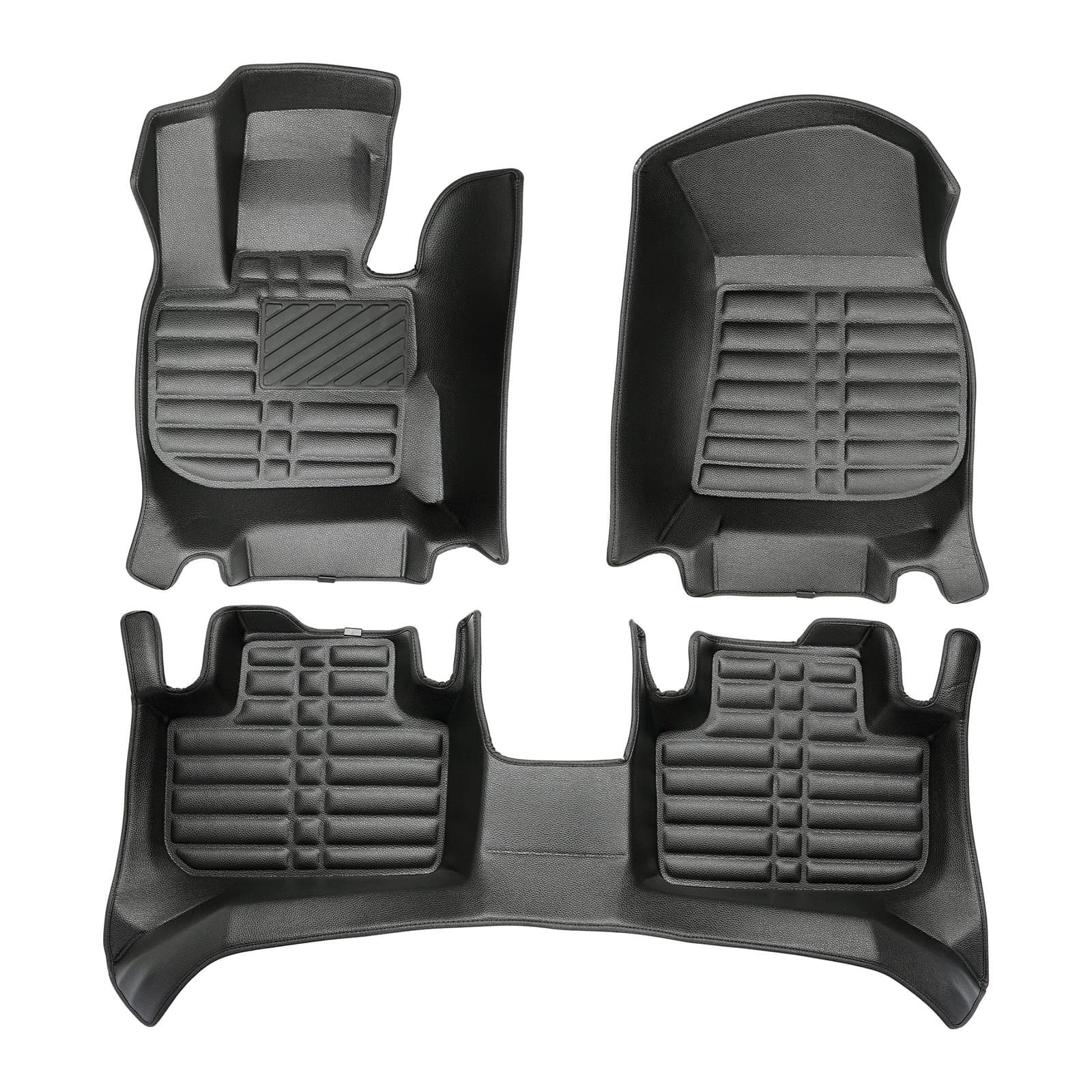 5D Premium Auto Fussmatten TPE Set Passend für BMW X3 (G01) Baujahr ab 2017