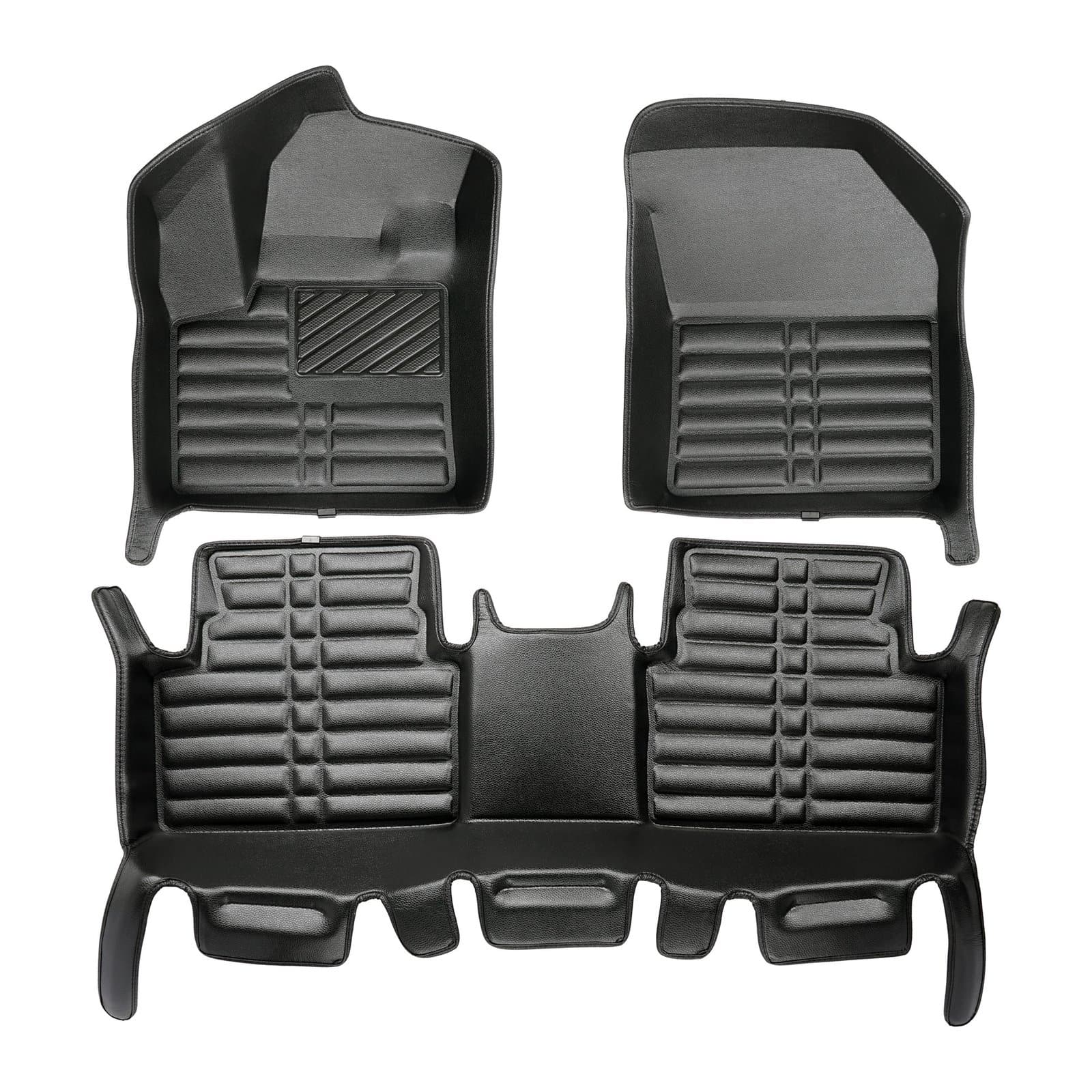 5D Premium Auto Fussmatten TPE Set passend für Citroen Berlingo (Kurz) Baujahr ab 2009