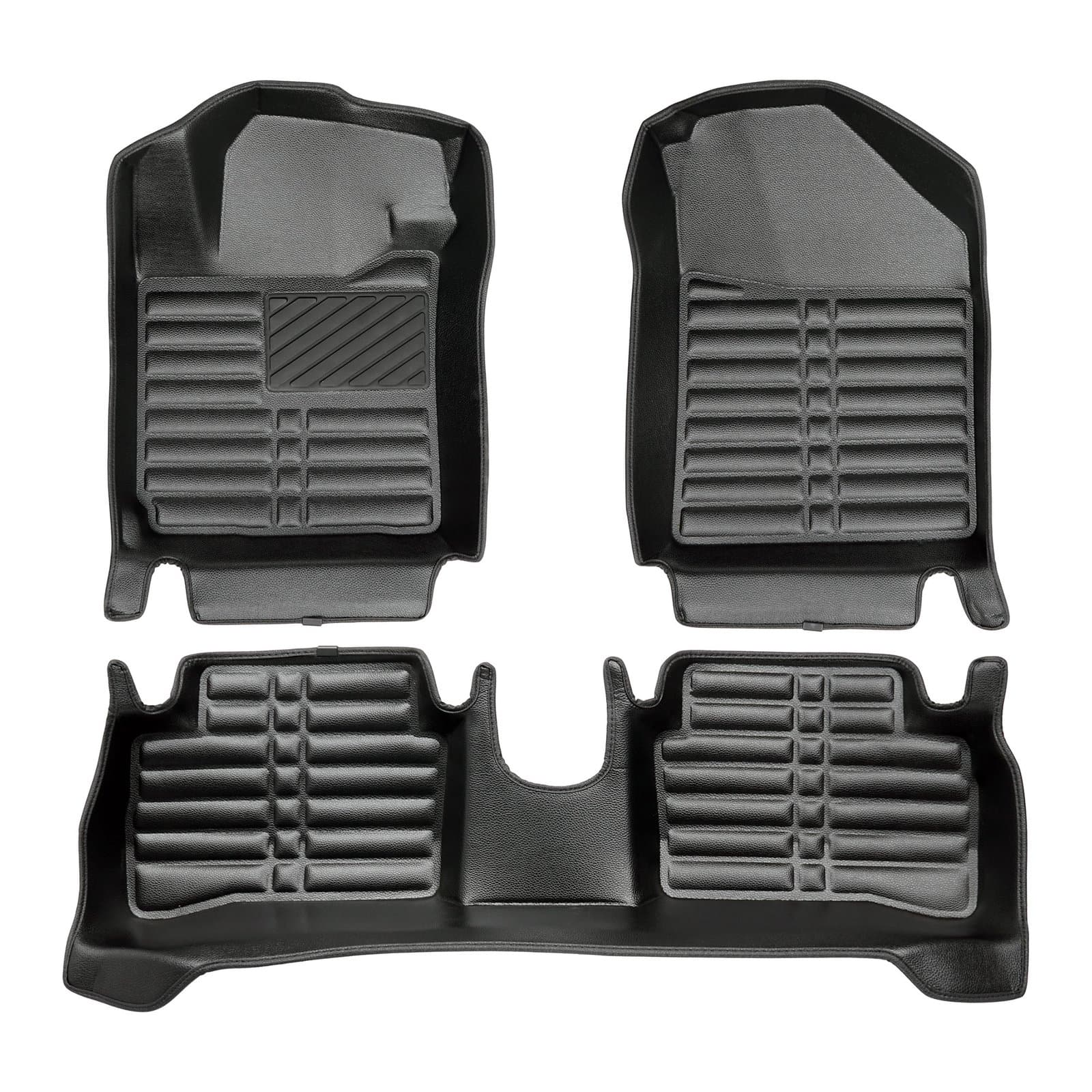 5D Premium Auto Fussmatten TPE Set passend für Hyundai i10 (3.Gen) Baujahr ab 2020