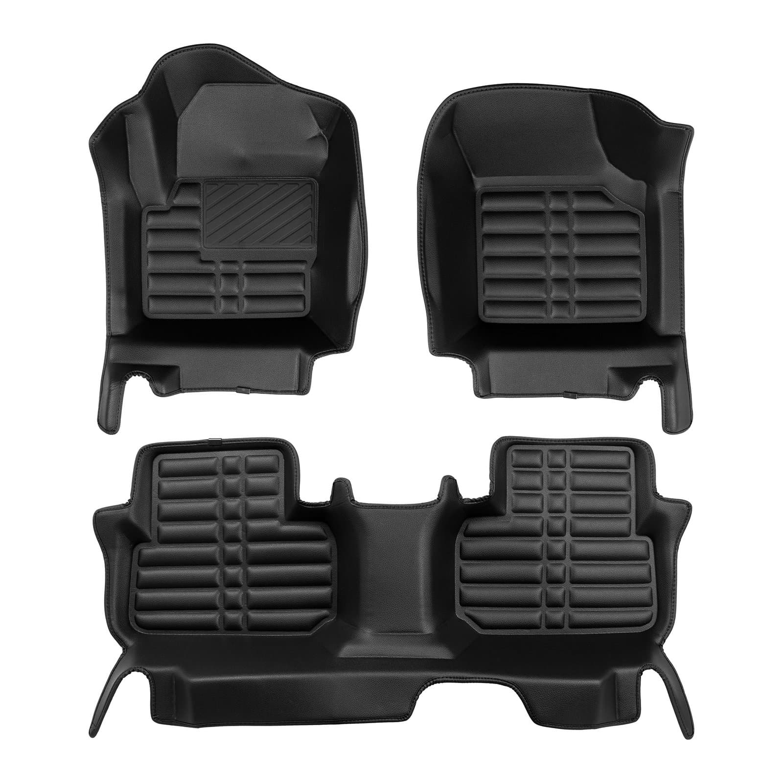 5D Premium Auto Fussmatten TPE Set passend für Land Rover Discovery Sport Baujahr ab 2015