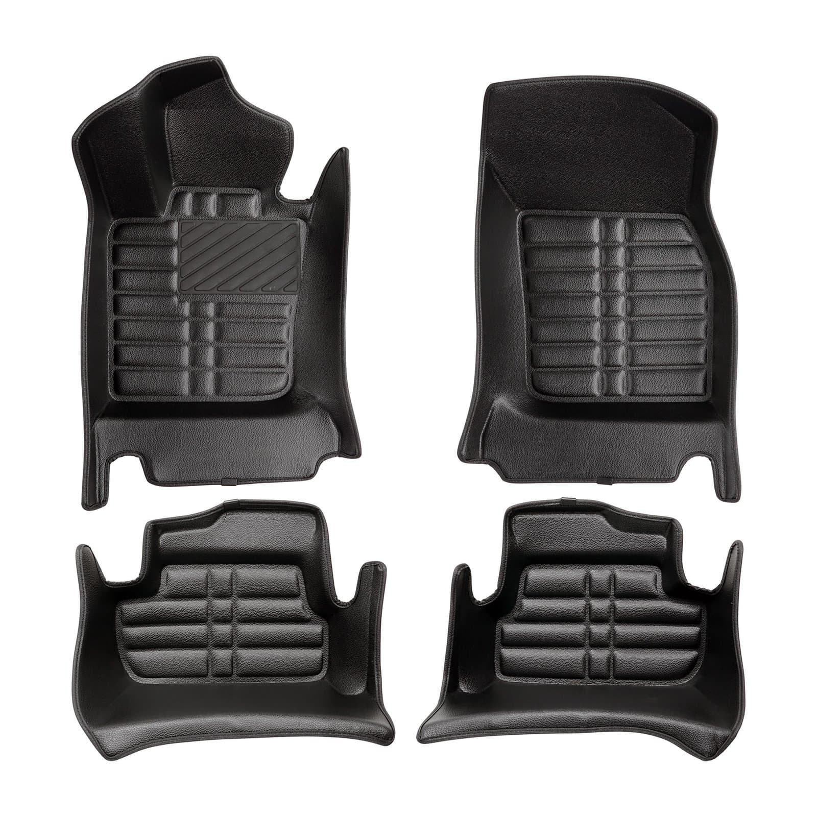 5D Premium Auto Fussmatten TPE Set Passend für Mini Cooper F56 (3 Türig) Baujahr ab 2014