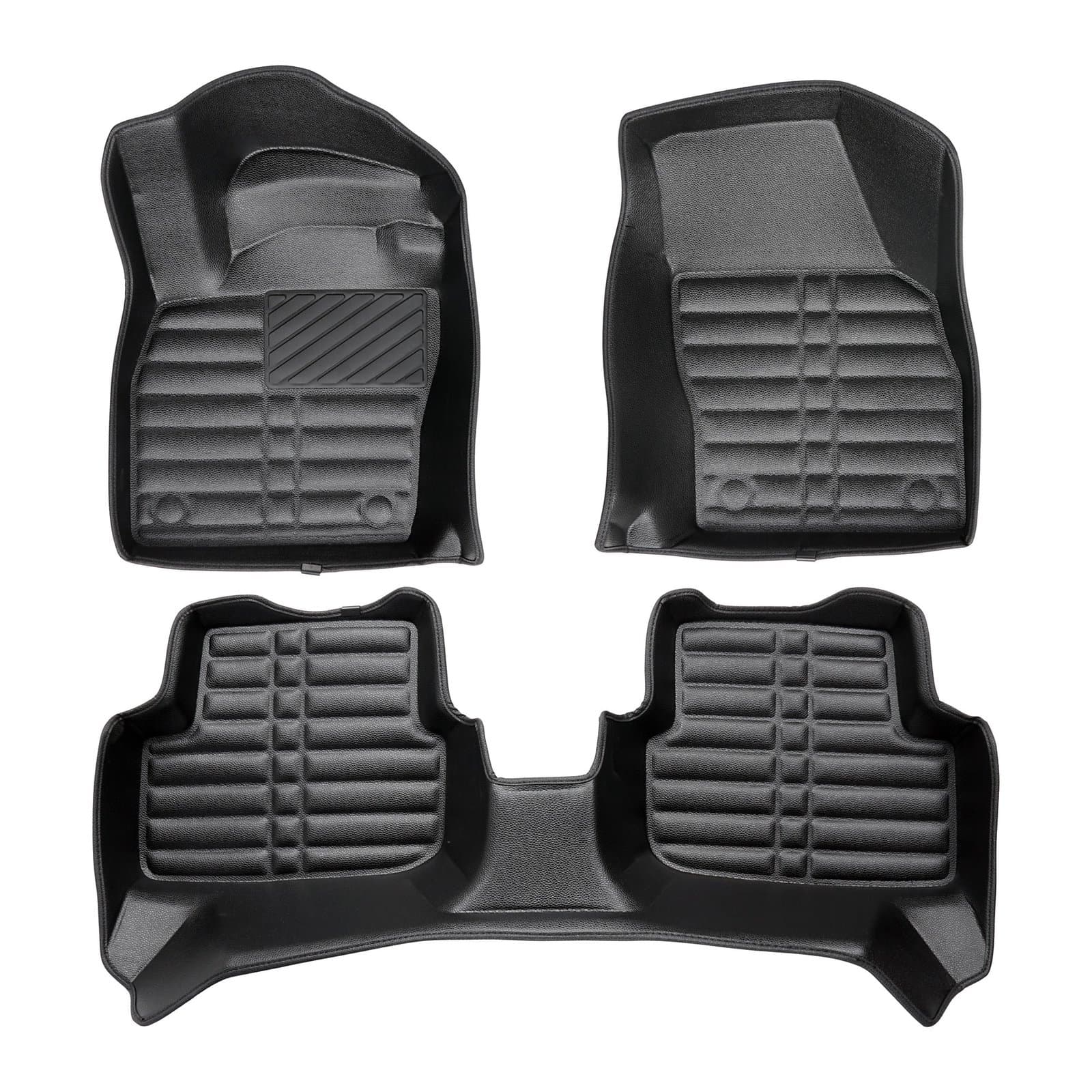 5D Premium Auto Fussmatten TPE Set passend für Seat Arona Baujahr ab 2017