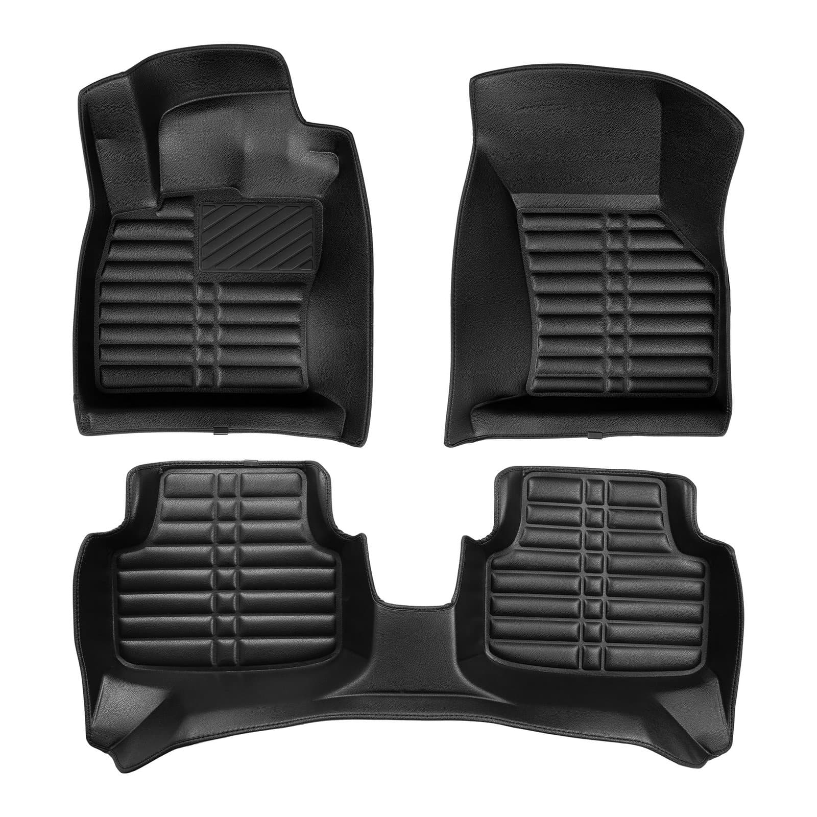 5D Premium Auto Fussmatten TPE Set passend für Skoda Octavia (4.Gen) Baujahr ab 2019