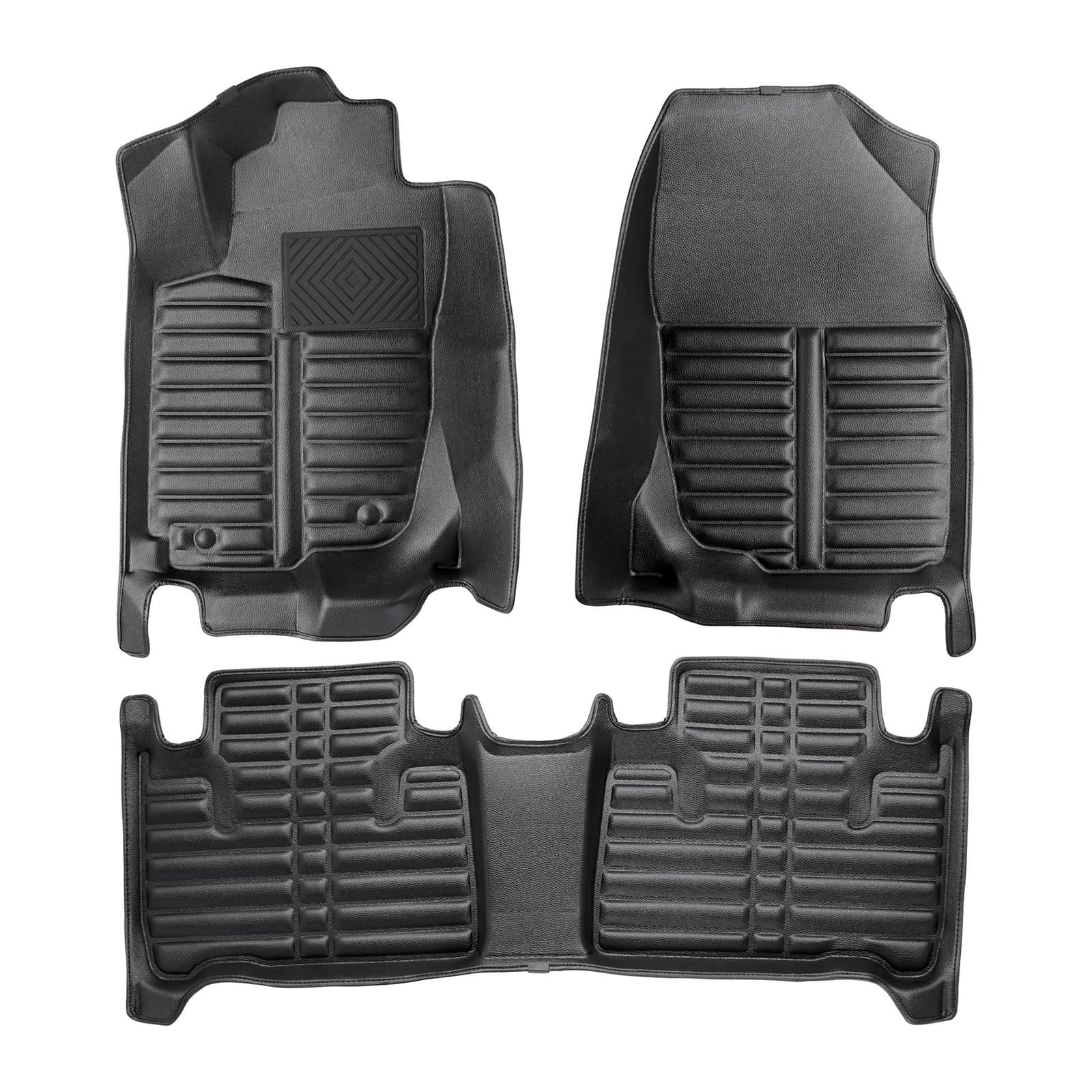 5D Premium Auto Fussmatten TPE Set passend für Toyota RAV 4 (4.Gen) Hybrid Baujahr 2013-2018