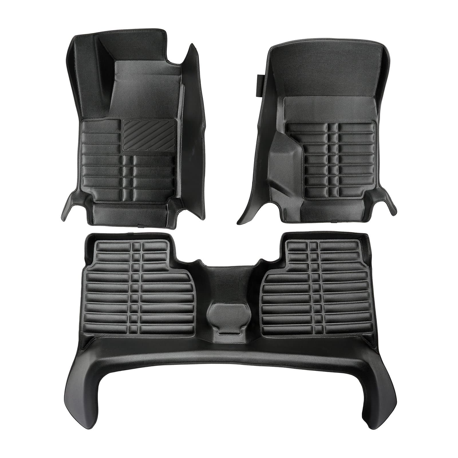 5D Premium Auto Fussmatten TPE Set passend für VW Amarok (1.Gen) Baujahr 2010 - 2022