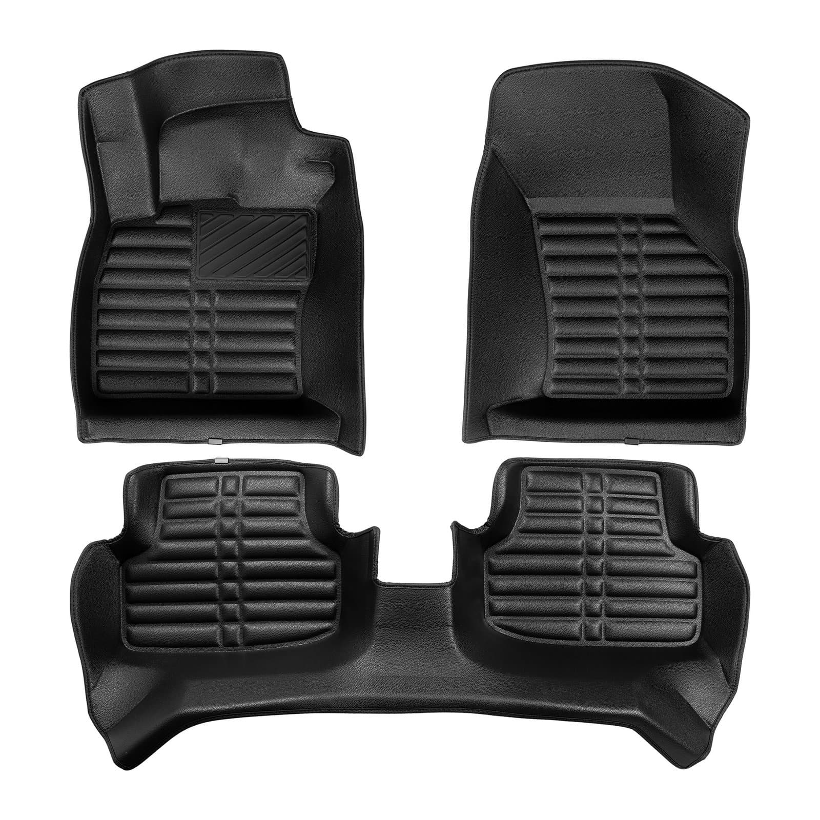 5D Premium Auto Fussmatten TPE Set Passend für VW Golf 8 Baujahr ab 2020