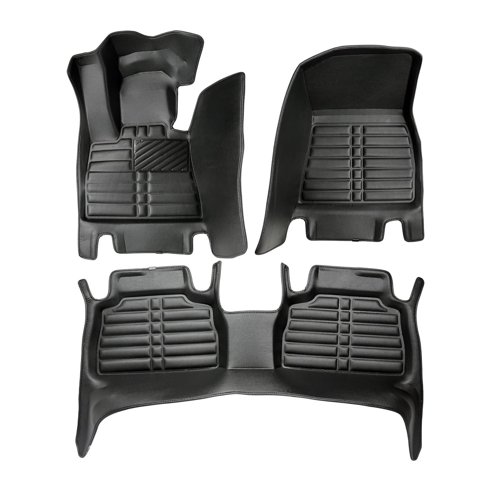 5D Premium Auto Fussmatten TPE Set passend für BMW X6 (G06) Baujahr ab 2019