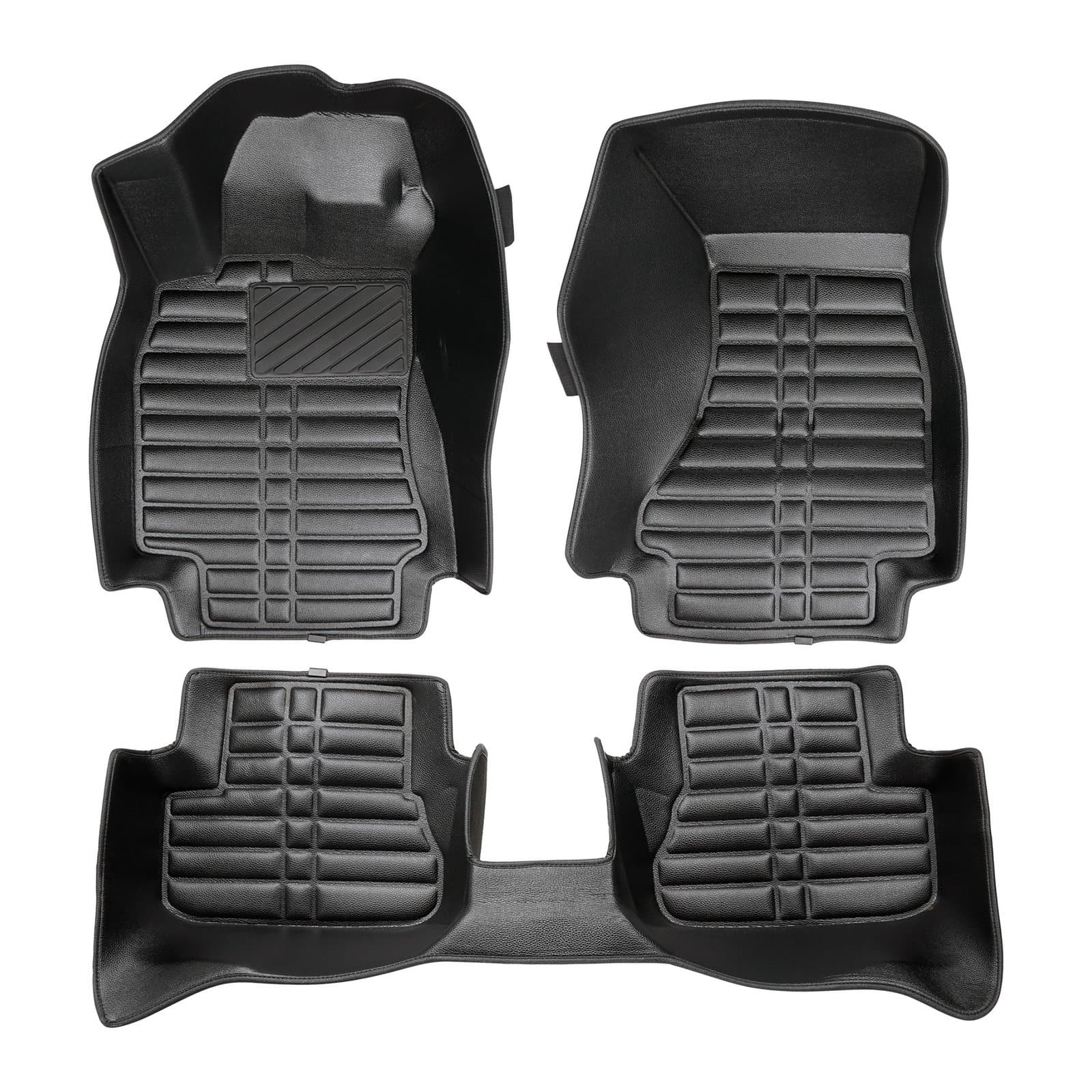 5D Premium Auto Fussmatten TPE Set passend für Audi A5 (8T) 5 Türen 2007-2016