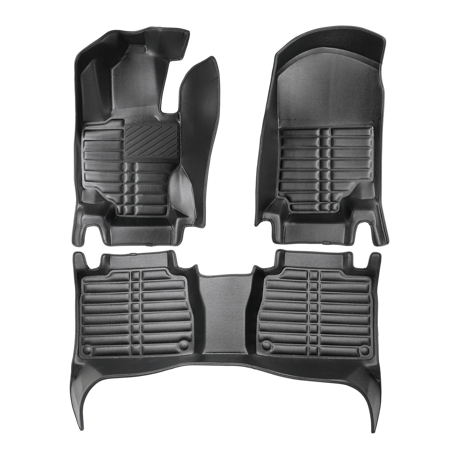 5D Premium Auto Fussmatten TPE Set passend für Mercedes GLE Coupe (C292) Baujahr 2015-2018