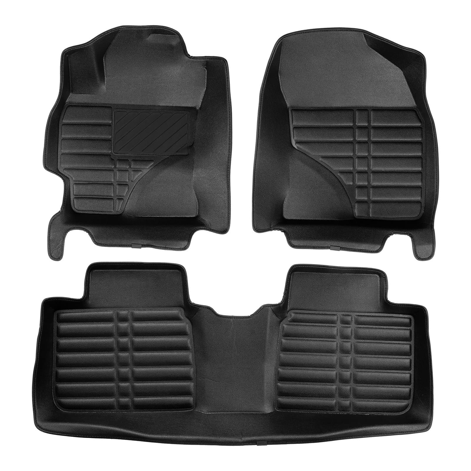5D Premium Auto Fussmatten TPE Set passend für Toyota Corolla (E160/170/180) Baujahr 2013-2018