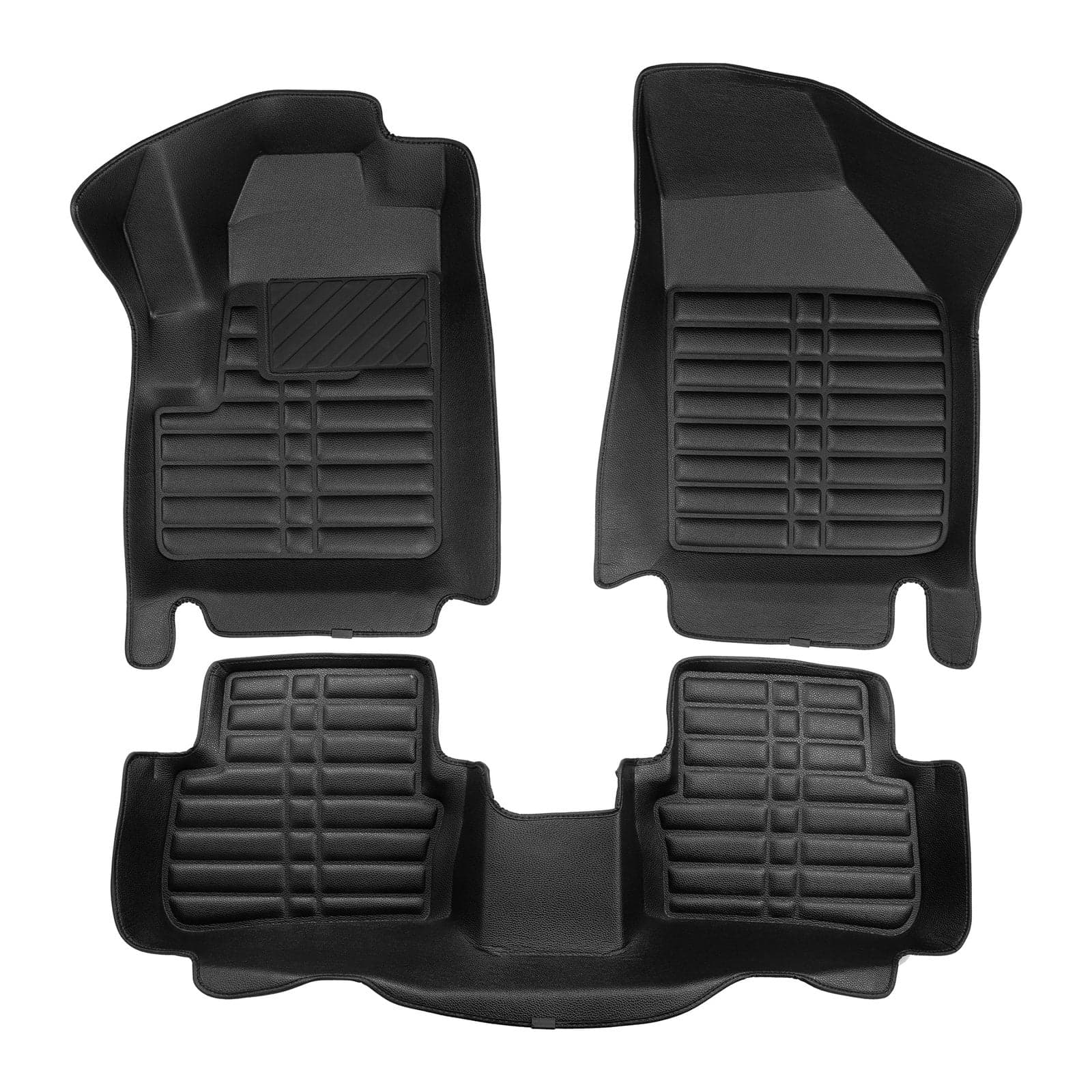 5D Premium Auto Fussmatten TPE Set passend für Fiat Tipo / Aegea Baujahr ab 2015