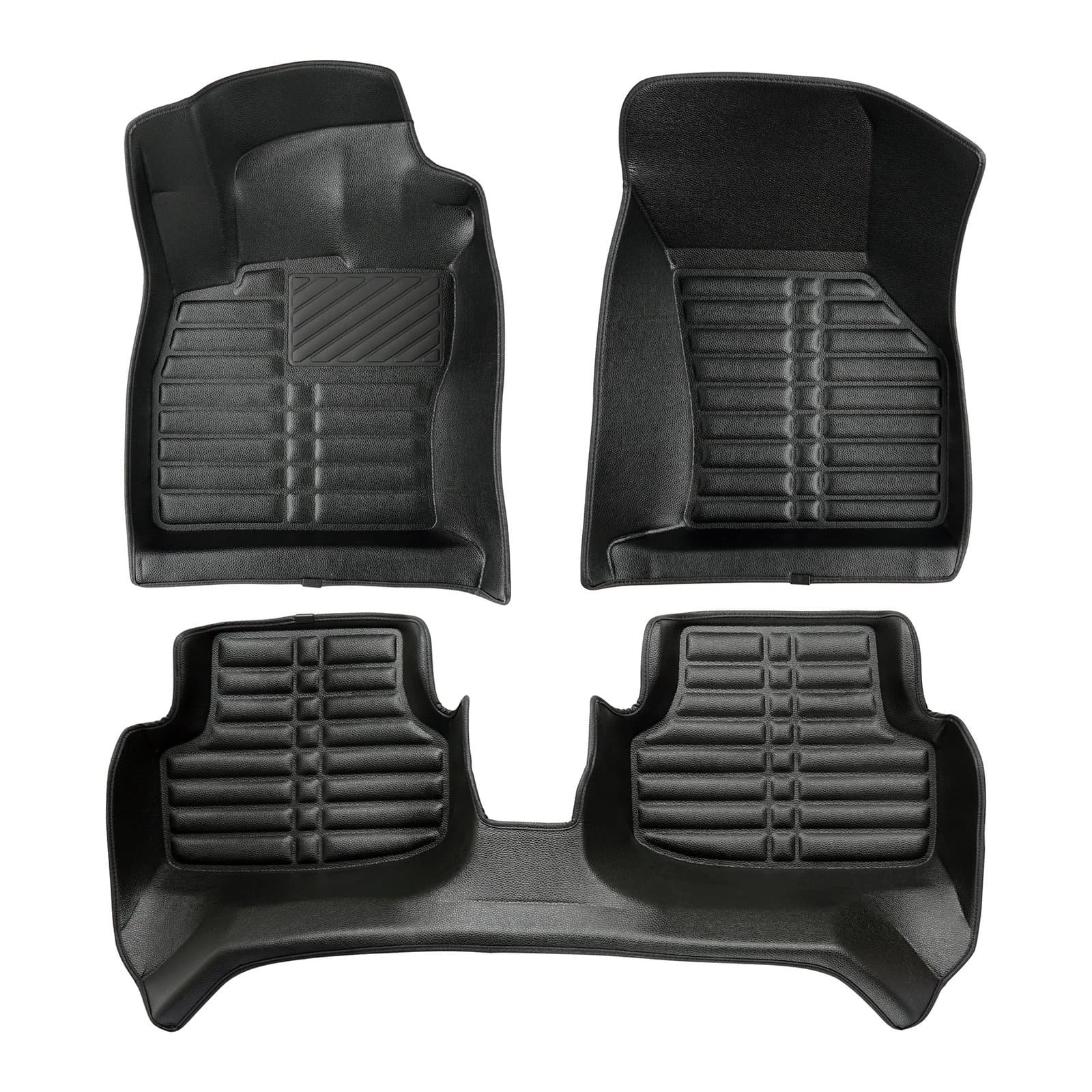 5D Premium Auto Fussmatten TPE Set passend für Audi A3 (8V) Limousine Facelift Baujahr 2017-2019