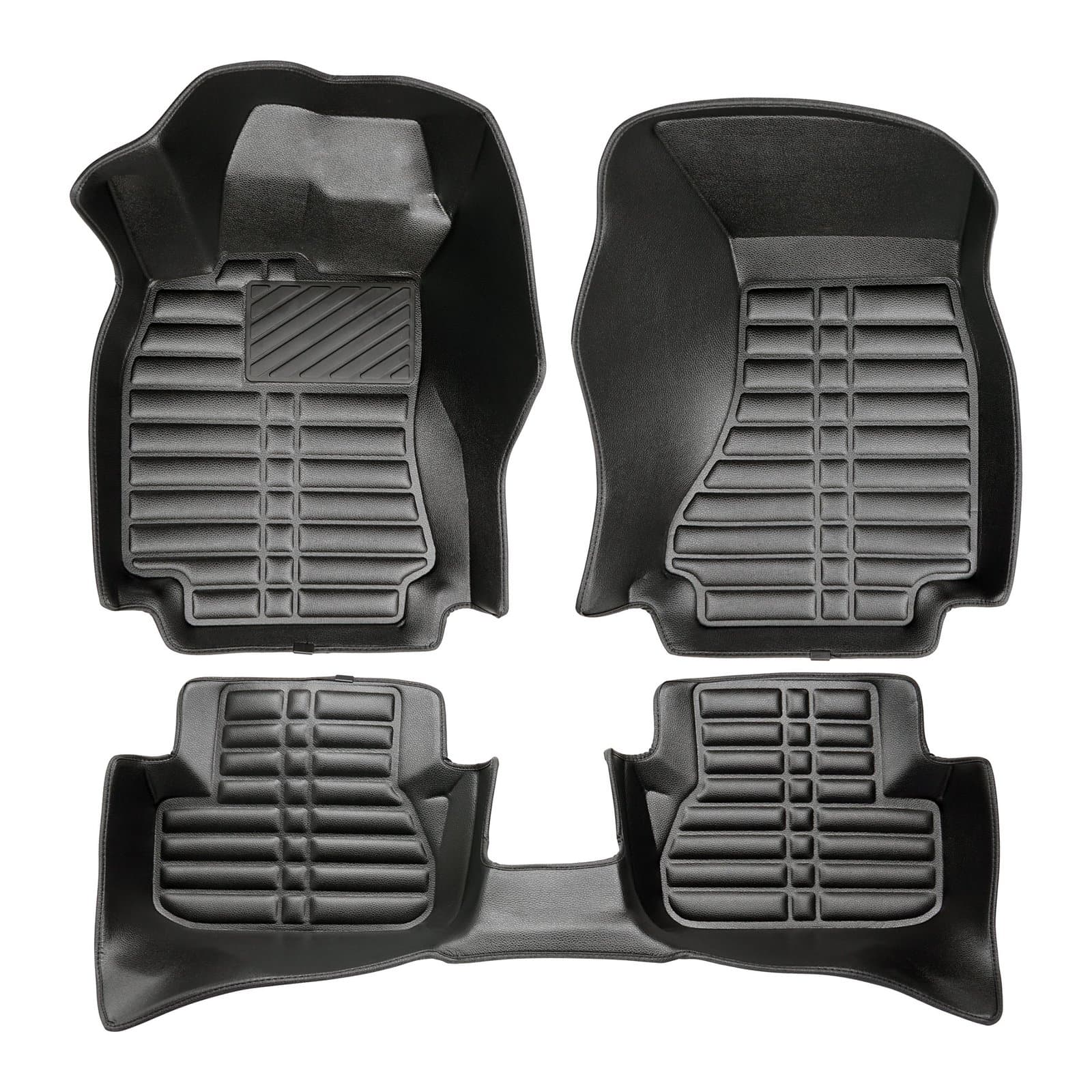 5D Premium Auto Fussmatten TPE Set passend für Audi A4 (B8) Baujahr ab 2007-2015