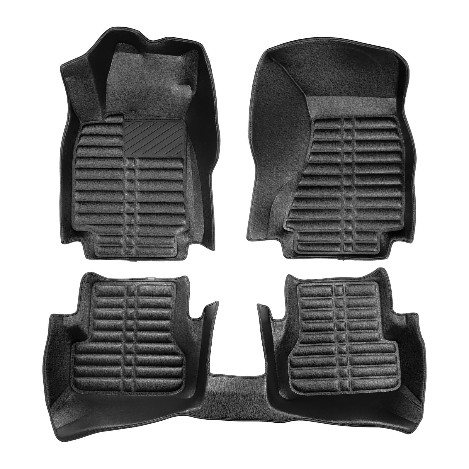 5D Premium Auto Fussmatten TPE Set passend für Audi A6 (C7) - RS6 Baujahr 2010-2018