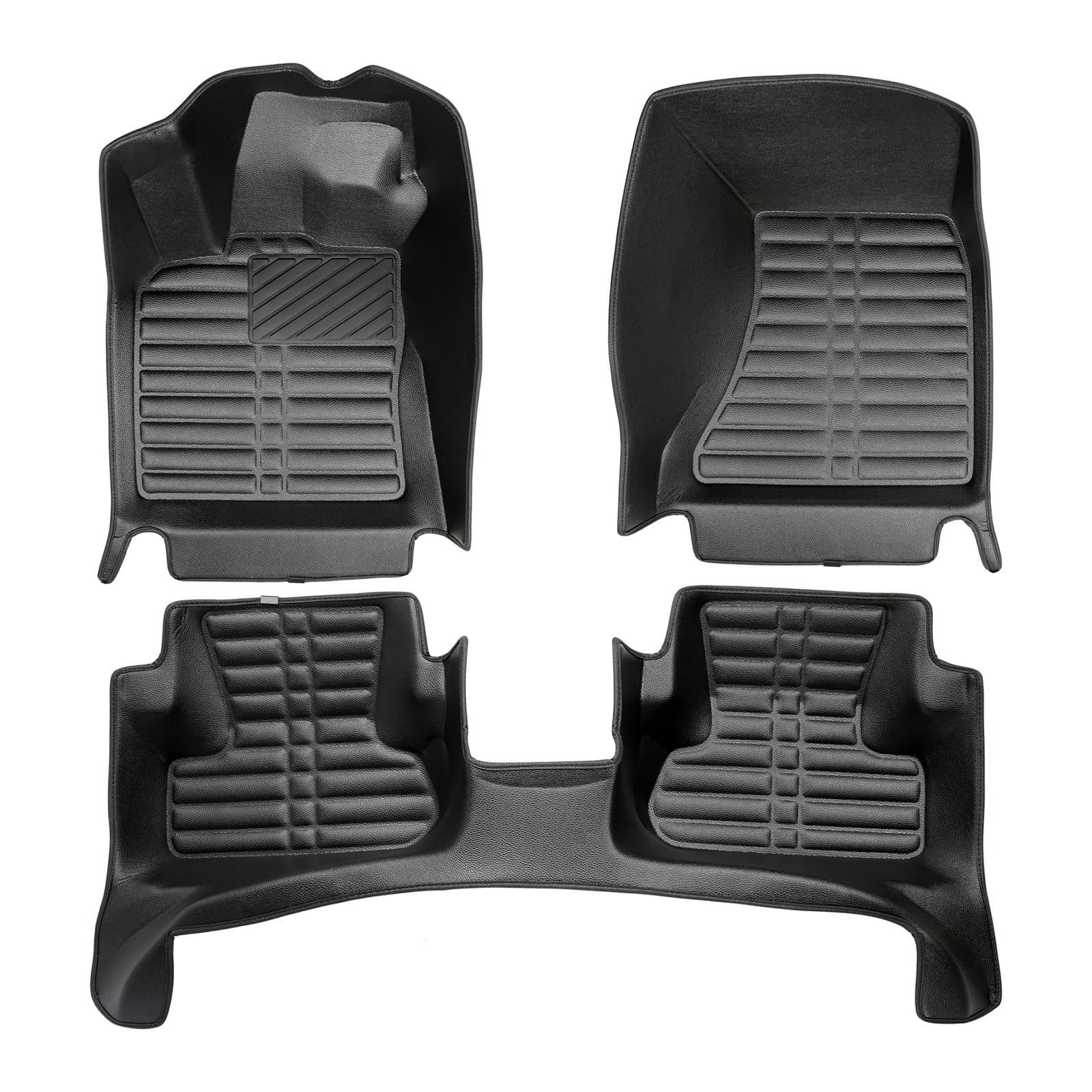 5D Premium Auto Fussmatten TPE Set passend für Audi Q5 8U (1.Gen) Baujahr 2008-2017
