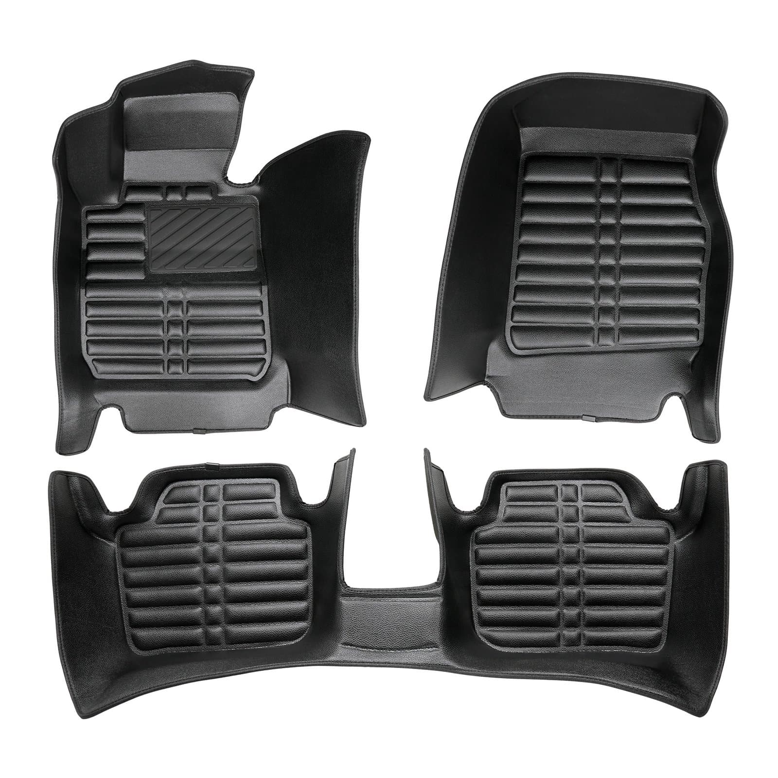 5D Premium Auto Fussmatten TPE Set passend für BMW 3 (F30/F31) Baujahr ab 2011-2019