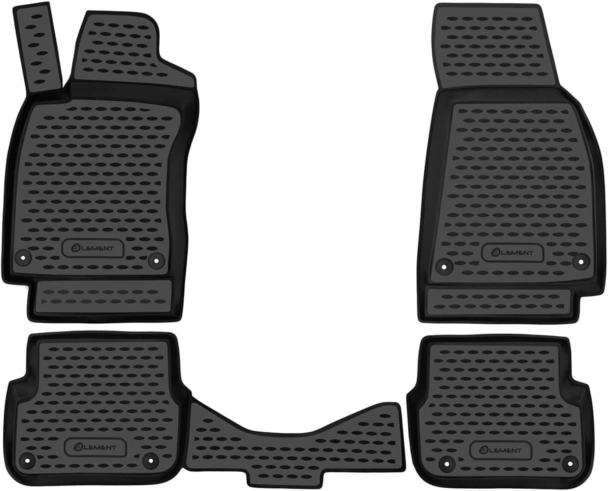 3D Fussmatten passend für Nissan Qashqai II (2.Gen) J11 2014-2021