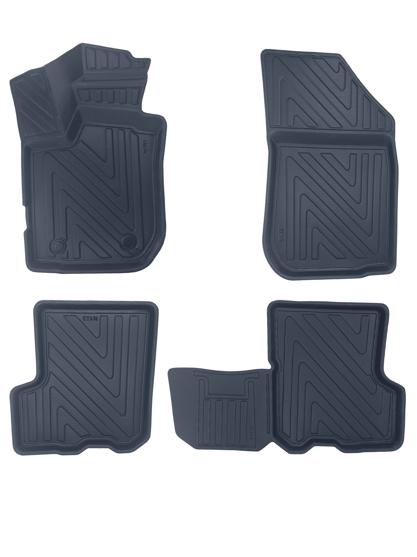 3D Fussmatten passend für Renault Symbol ab 2013