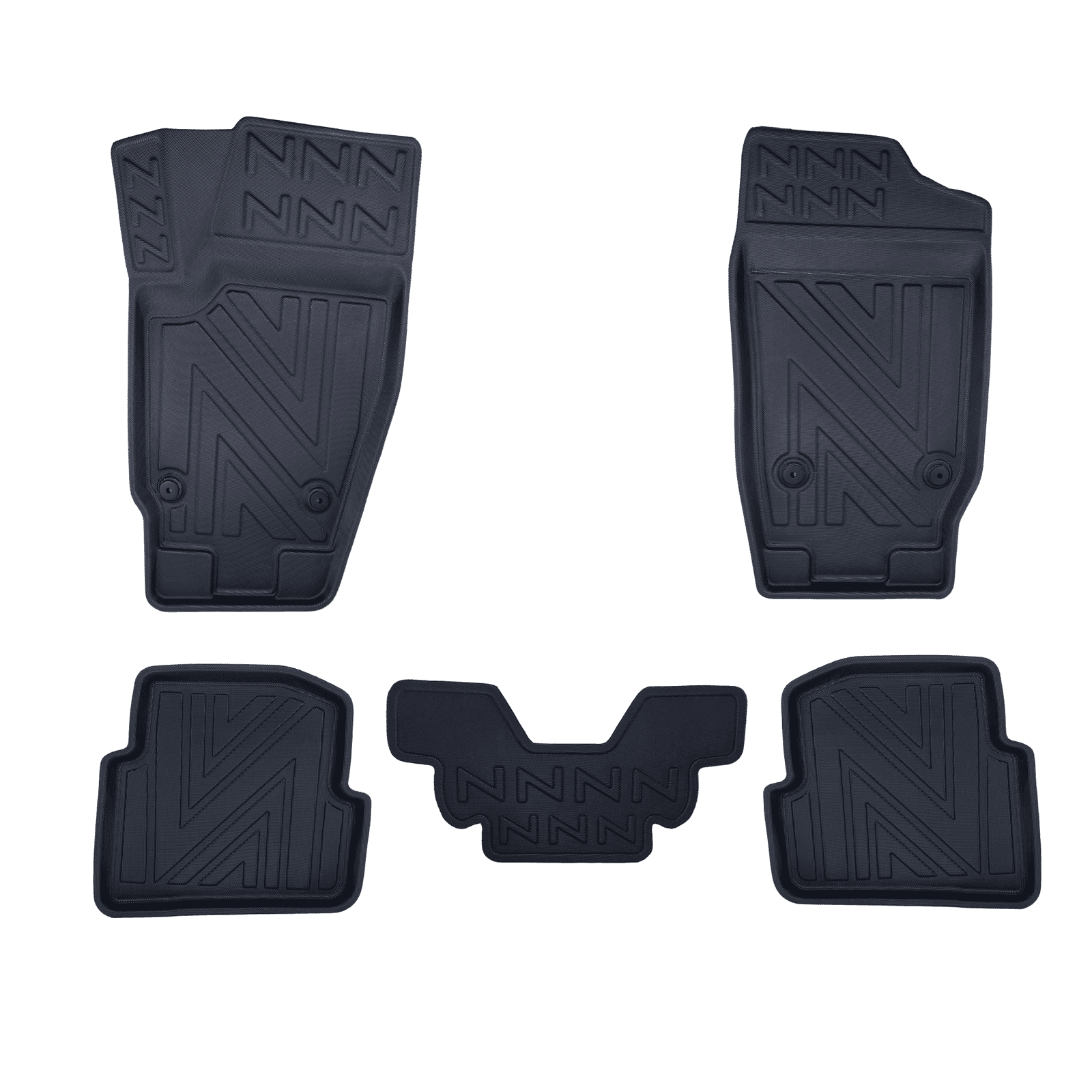 3D Fußmatten passend für Skoda Fabia 2008-2014