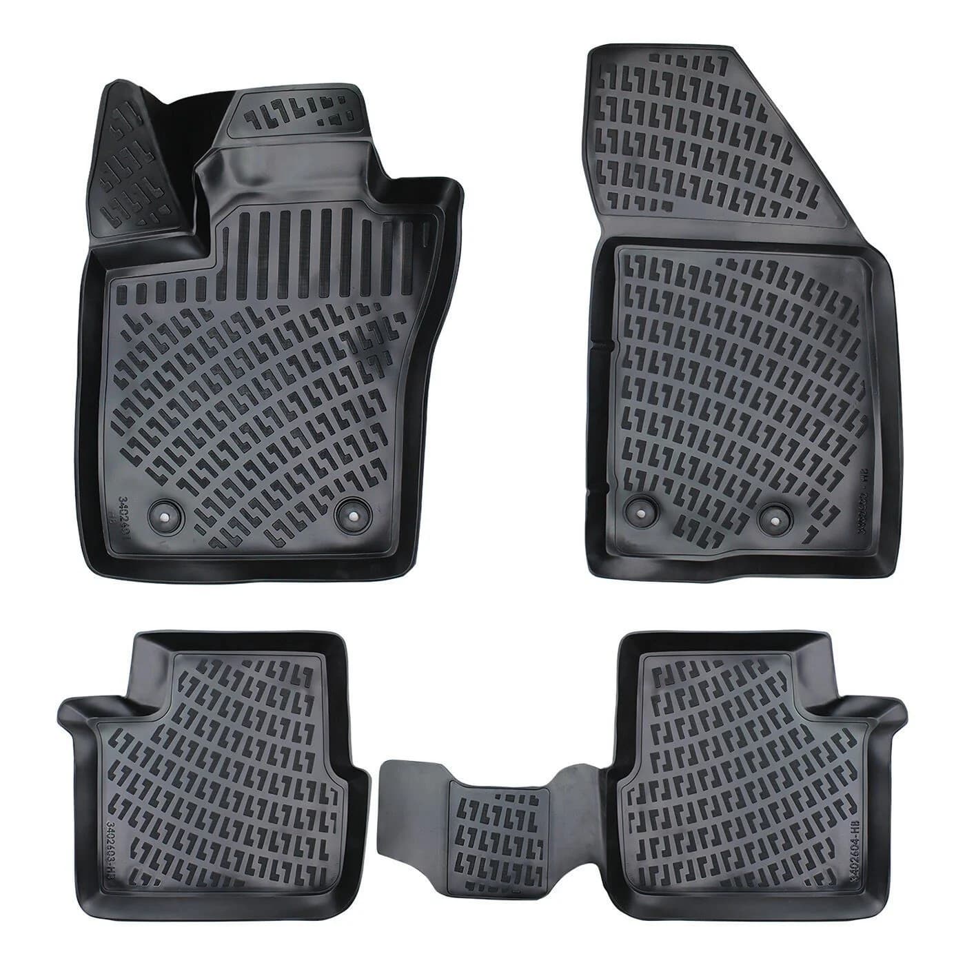 3D Fussmatten passend für Fiat Egea / Tipo ab 2015