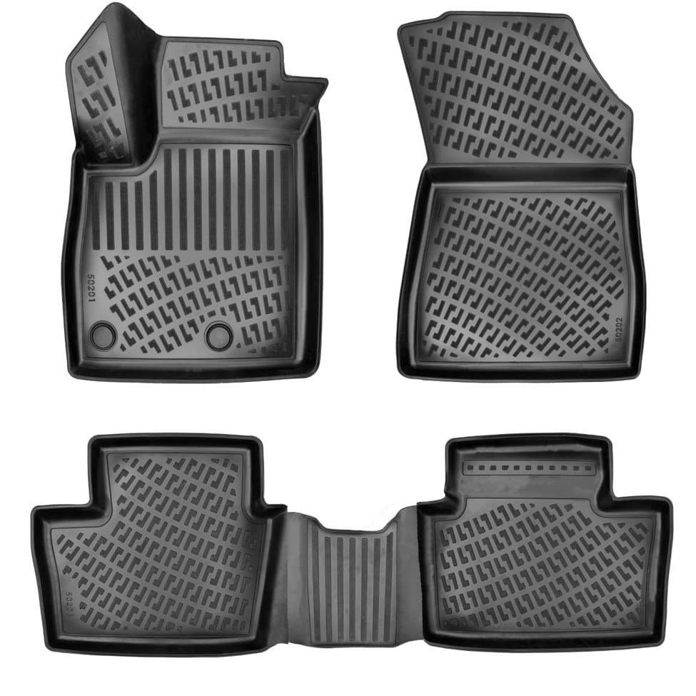 3D Auto Gummimatten passend für Renault Austral Mild Hybrid Baujahr ab 2023