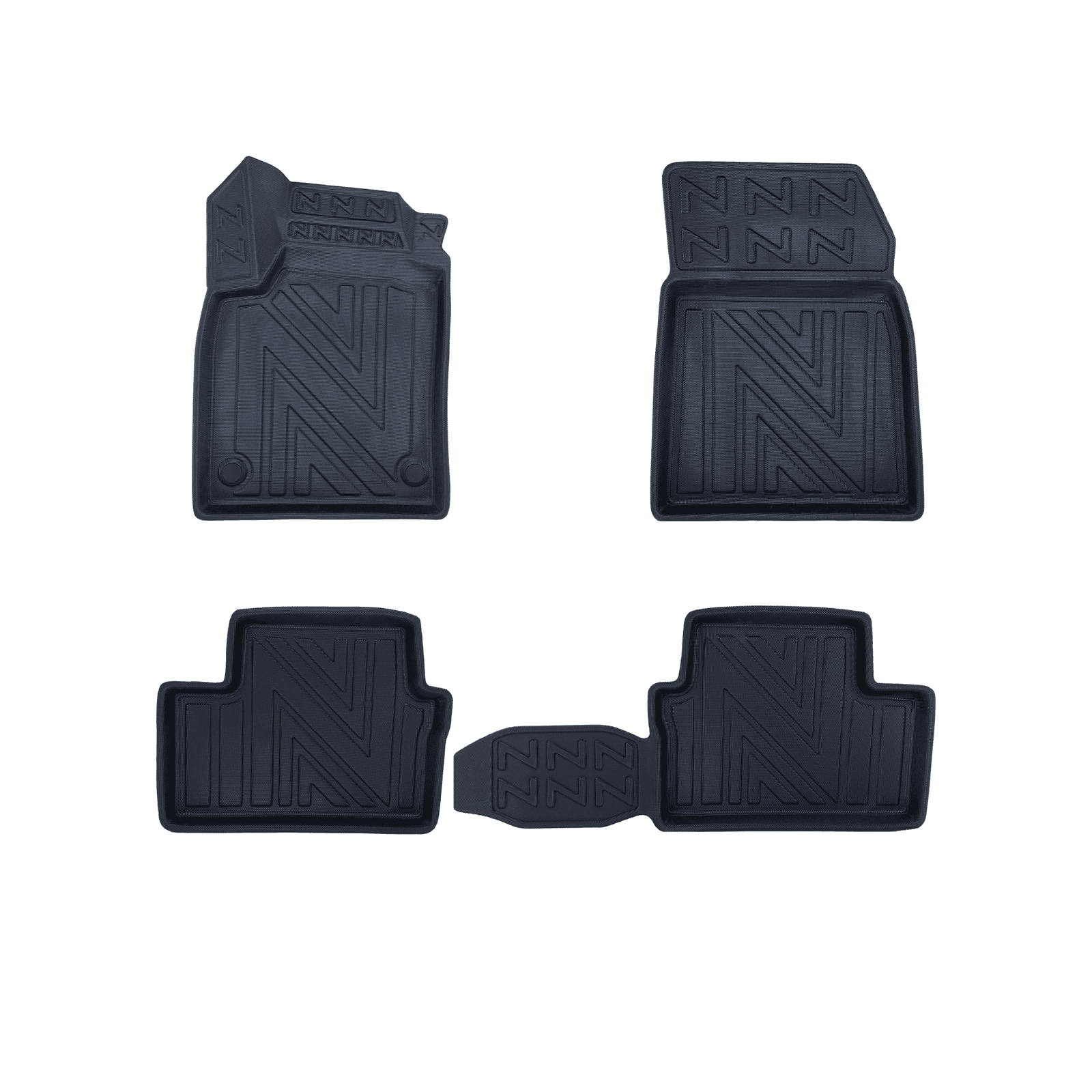 3D Fussmatten passend für Renault Clio 5 (V) ab 2019 (Passt Nicht In Elektro)