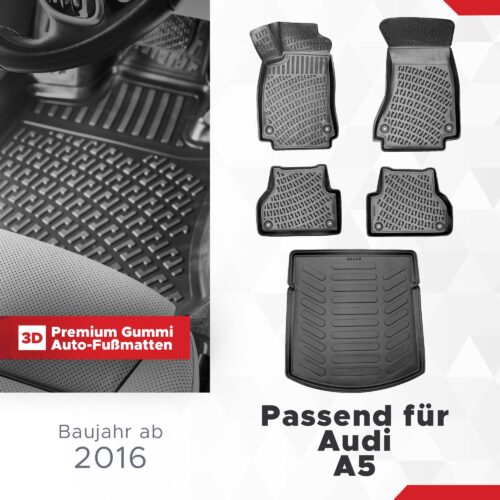 audi-a5-f5-2016-2024-fussmatten-und-kofferraumset-3d-1 Audi A5 (F5) 2016–2024 – Fussmatten- und Kofferraumset 3D