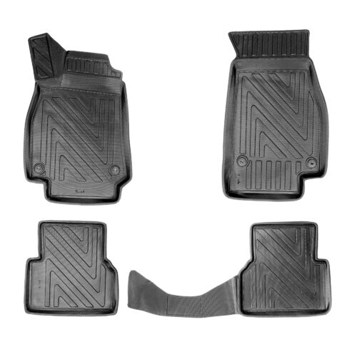 Audi A6 (C8) 2018–2023 – Fussmatten 3D Carbon-Optik