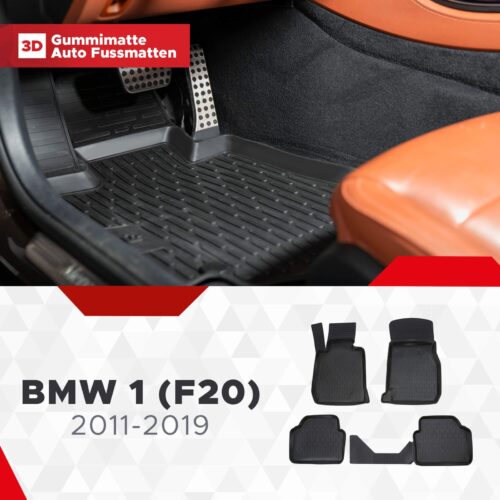 BMW 1er (F20) 2011–2019 – Fussmatten 3D